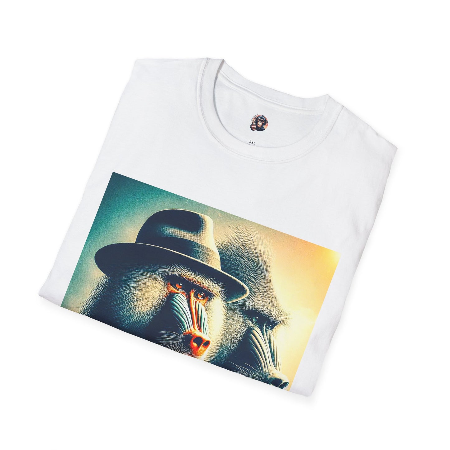 Baboon business professionals T-Shirt Printify