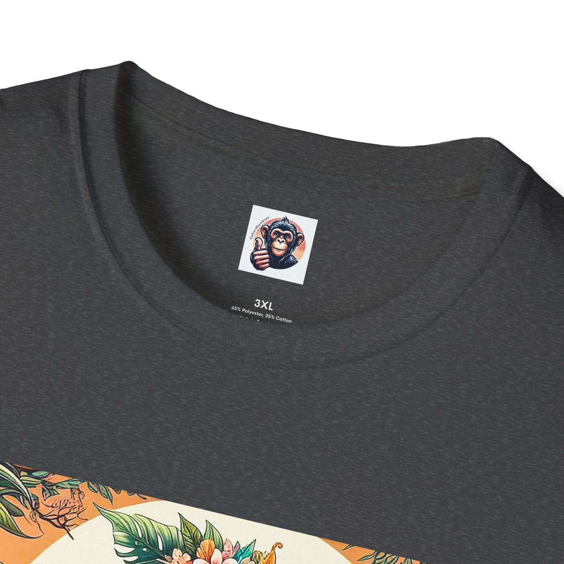 Chimp surfing T-Shirt Printify