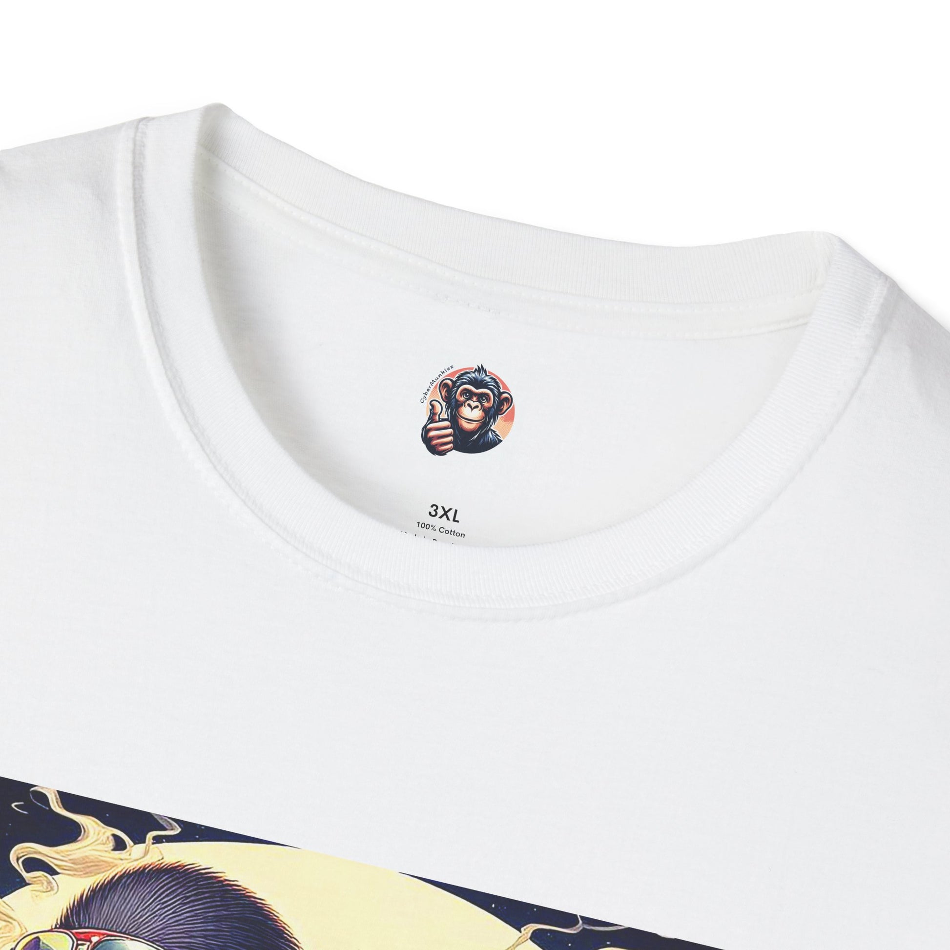 Wacky Gorilla red car T-Shirt Printify