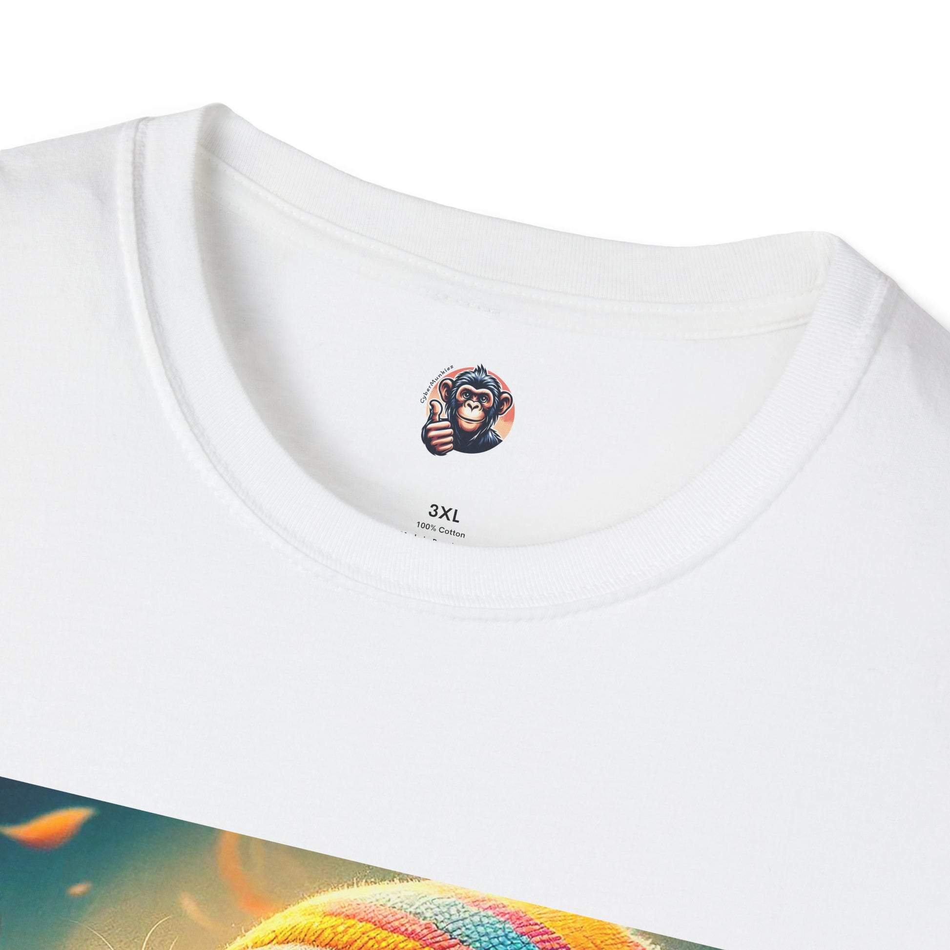 Capuchin Monkey wise man shirt T-Shirt Printify