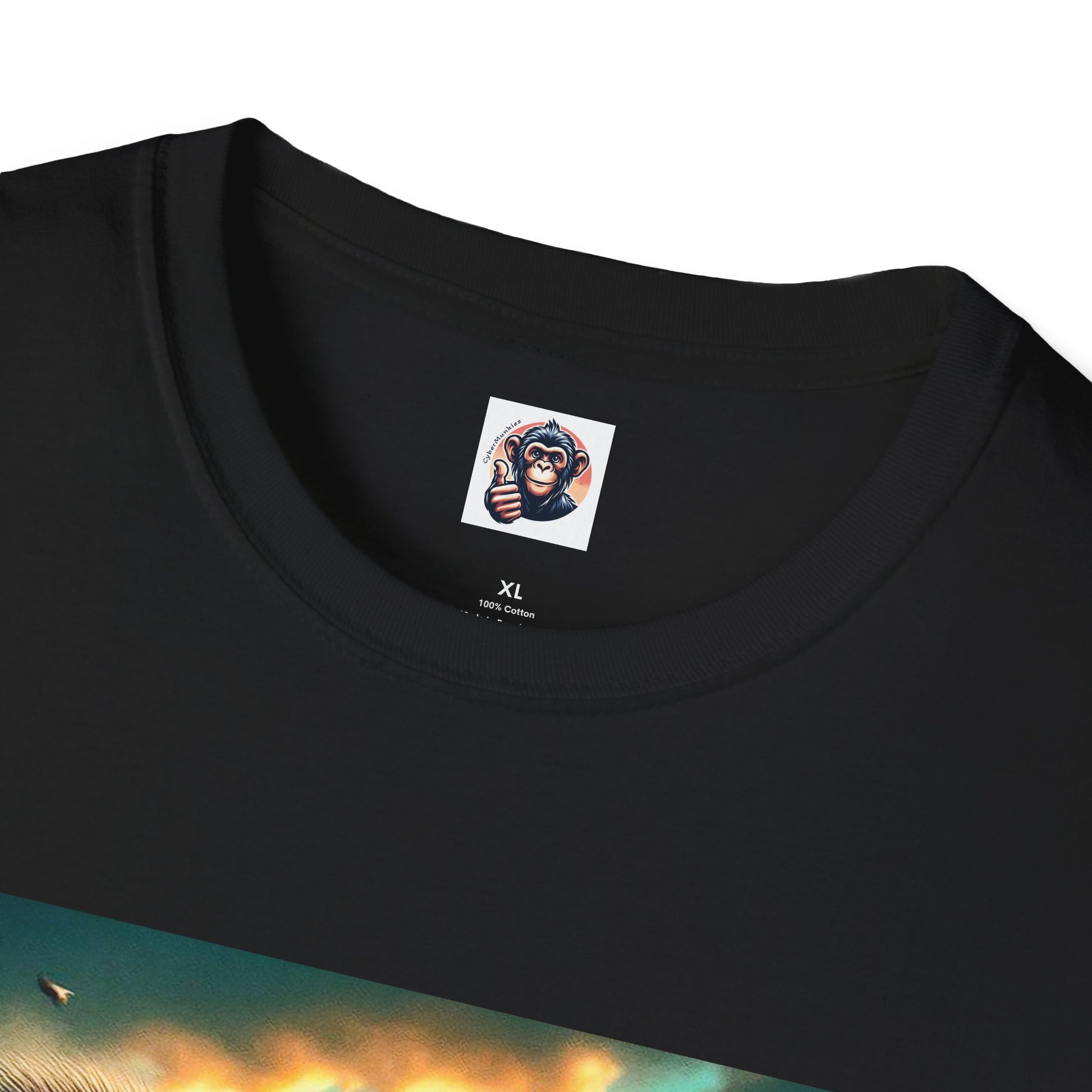 Wacky Baboon couple driving T-Shirt Printify