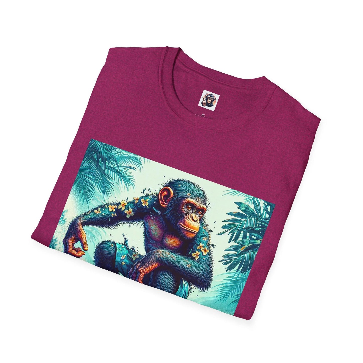 Bonobo crashing waves by Printify