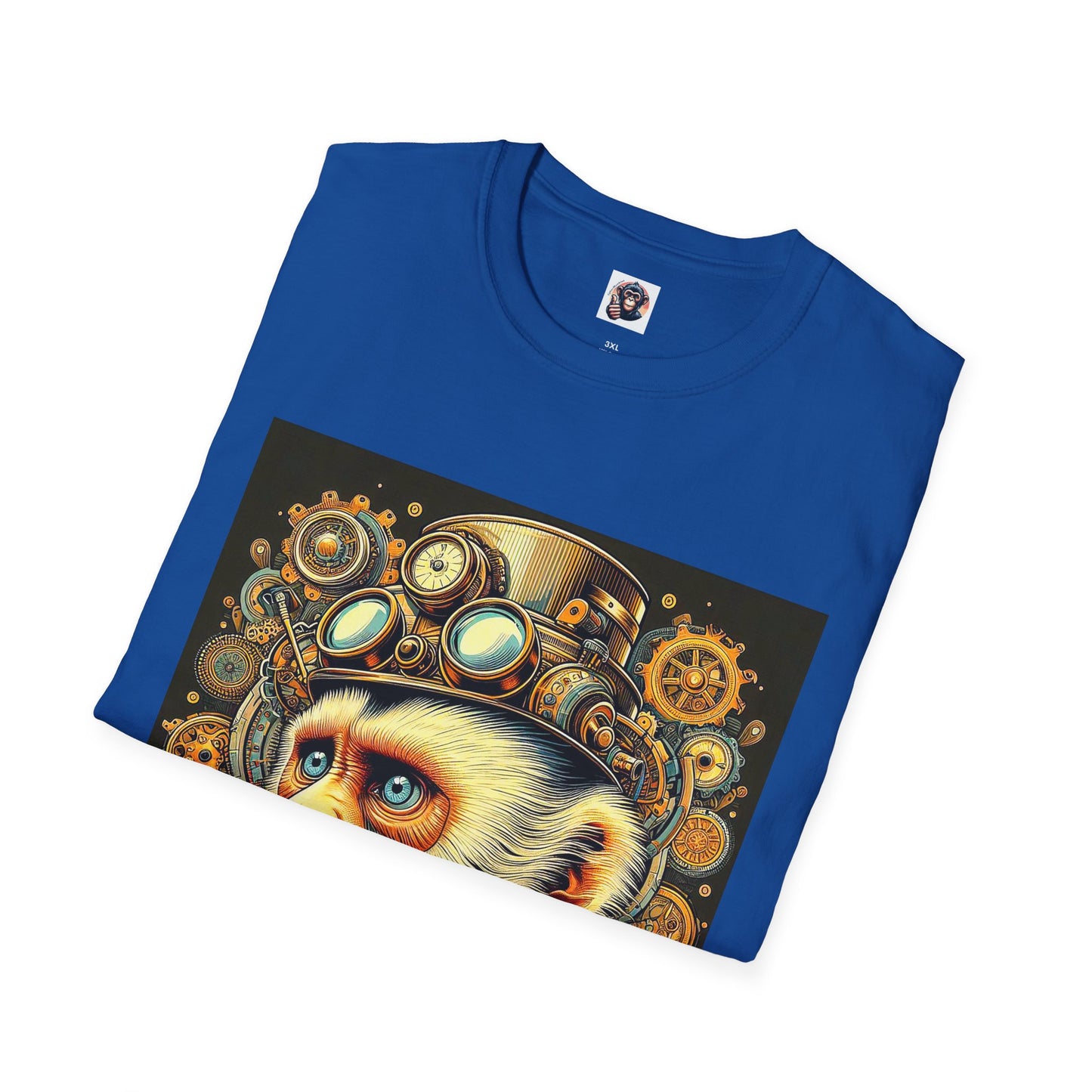 Steam punk Capuchin Monkey T-Shirt Printify