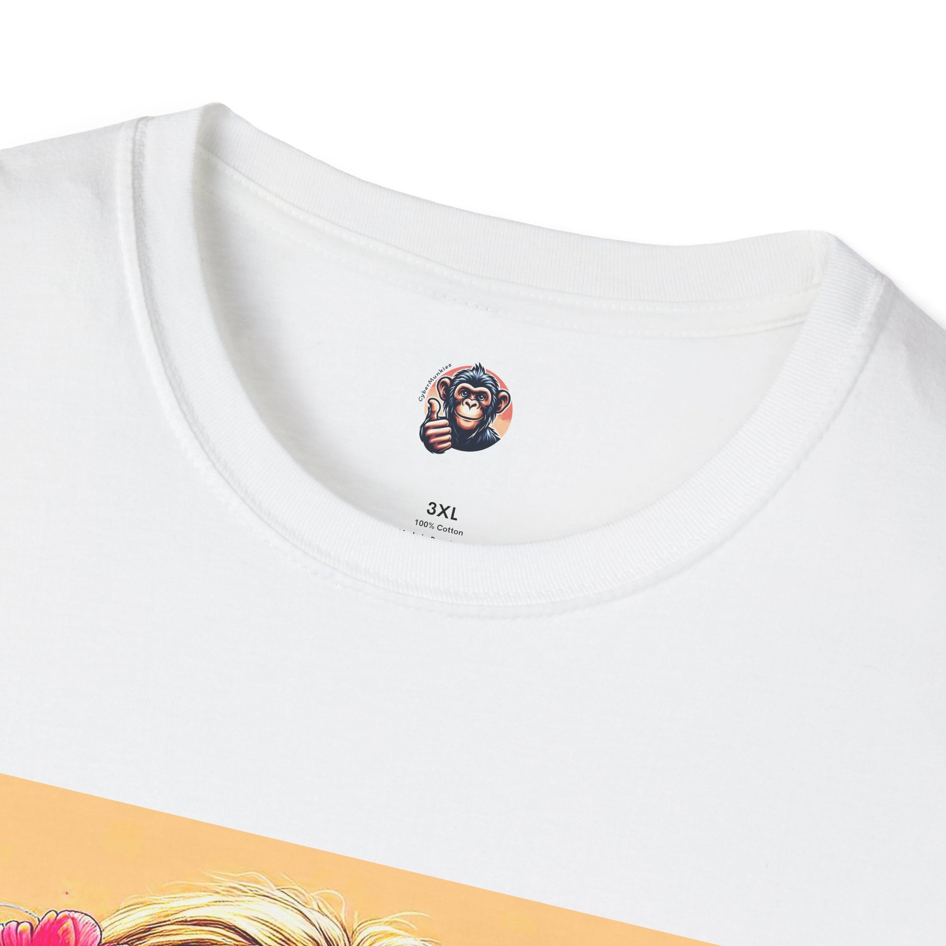 Capuchin Monkey warrior king shirt T-Shirt Printify