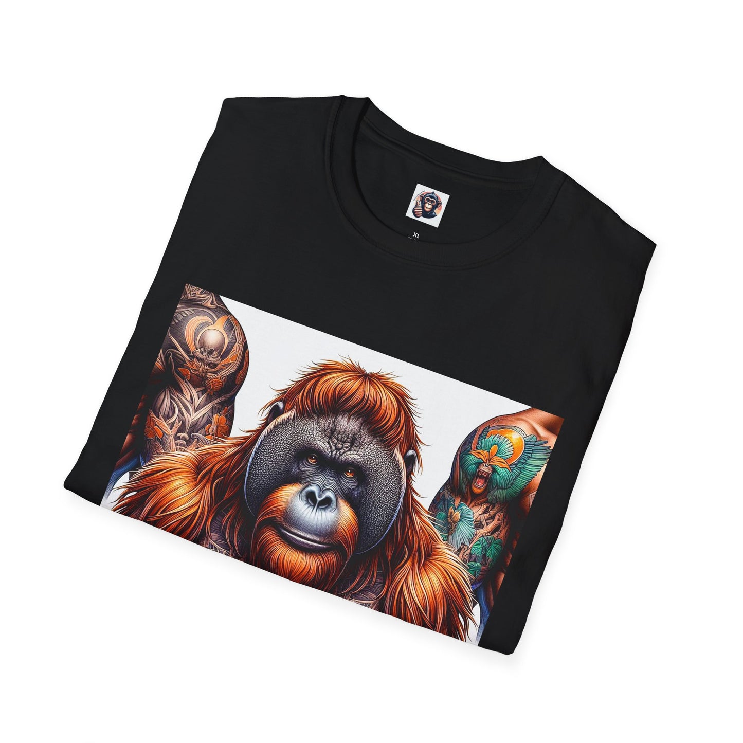 Orangutans muscles man T-Shirt Printify