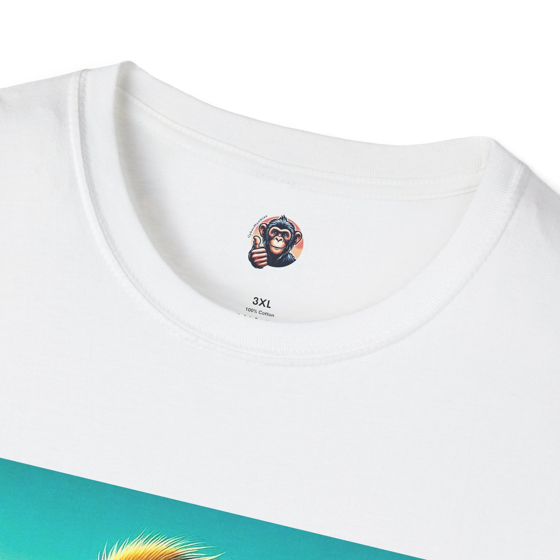 Baboon surfer T-Shirt Printify