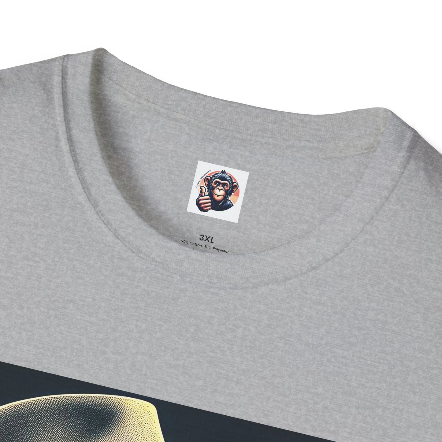 Baboon cigar smoking T-Shirt Printify