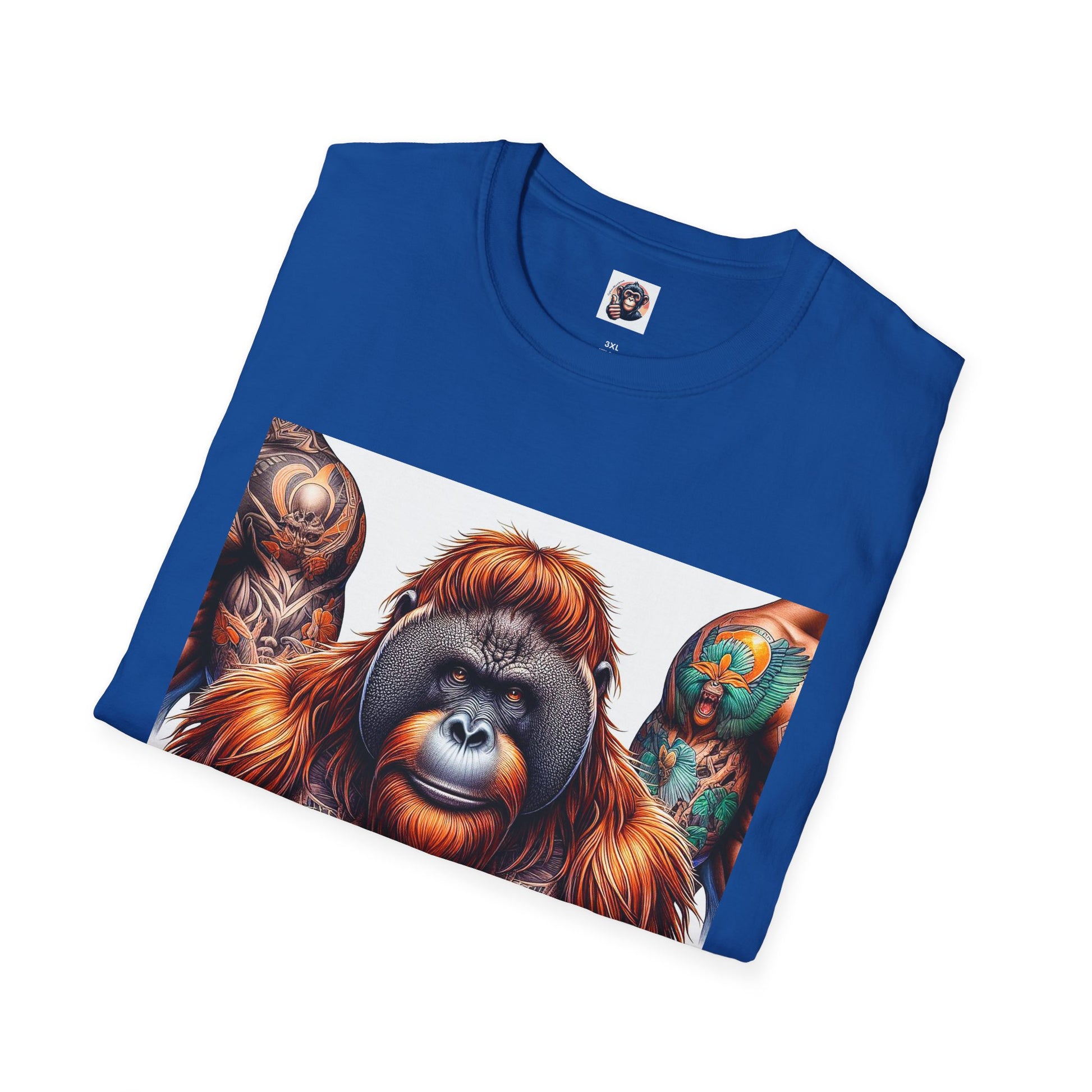 Orangutans muscles man T-Shirt Printify