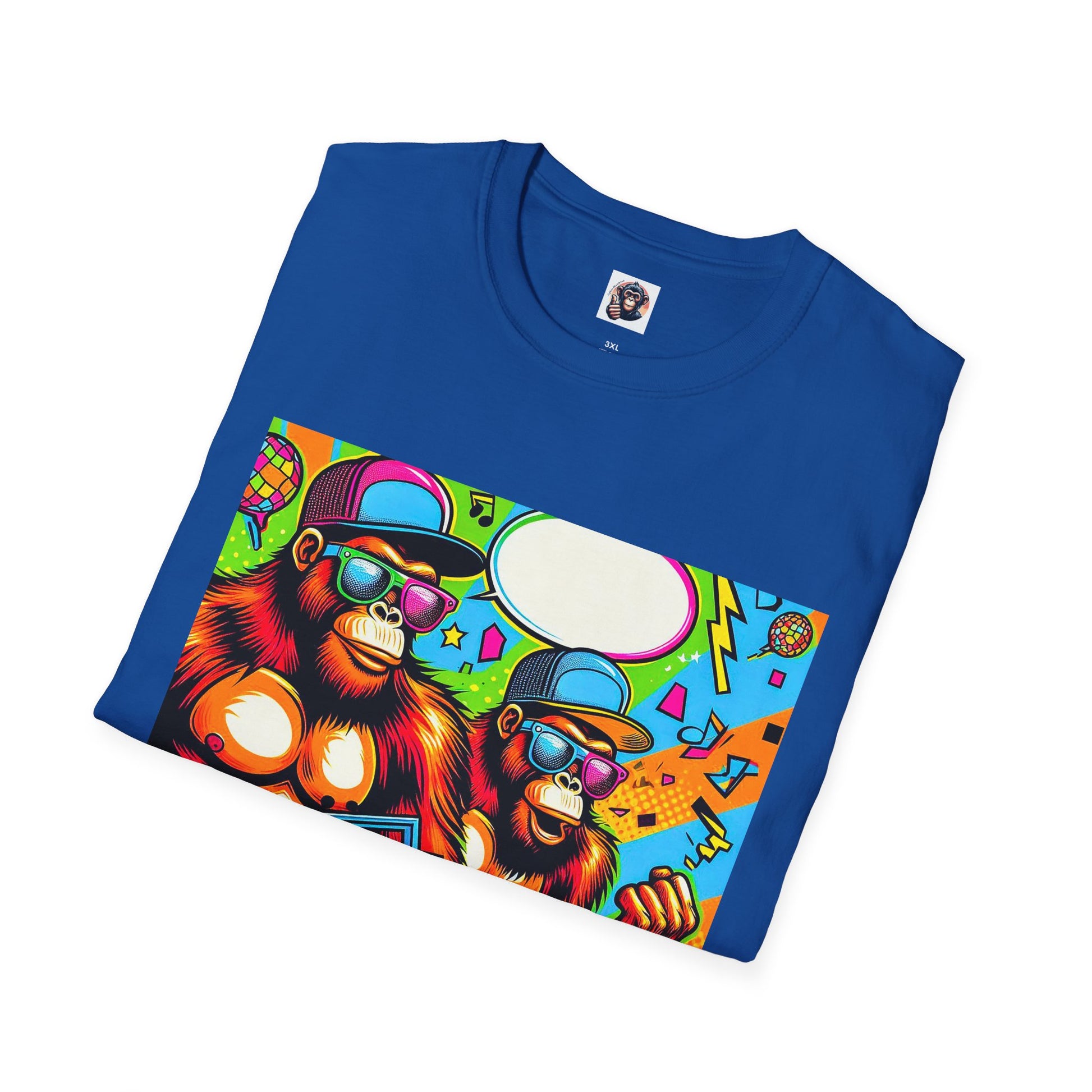 Orangutans comic book T-Shirt Printify