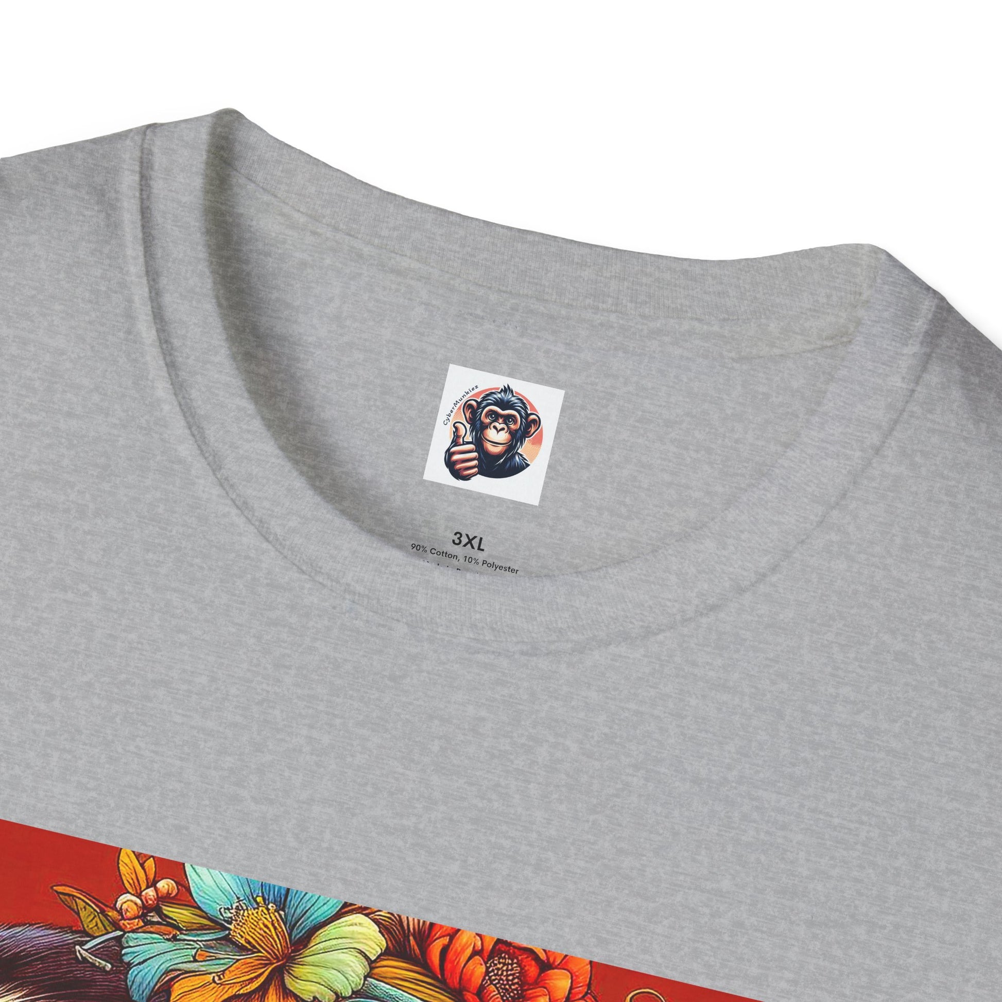 Capuchin Monkey 70s soul sister shirt T-Shirt Printify