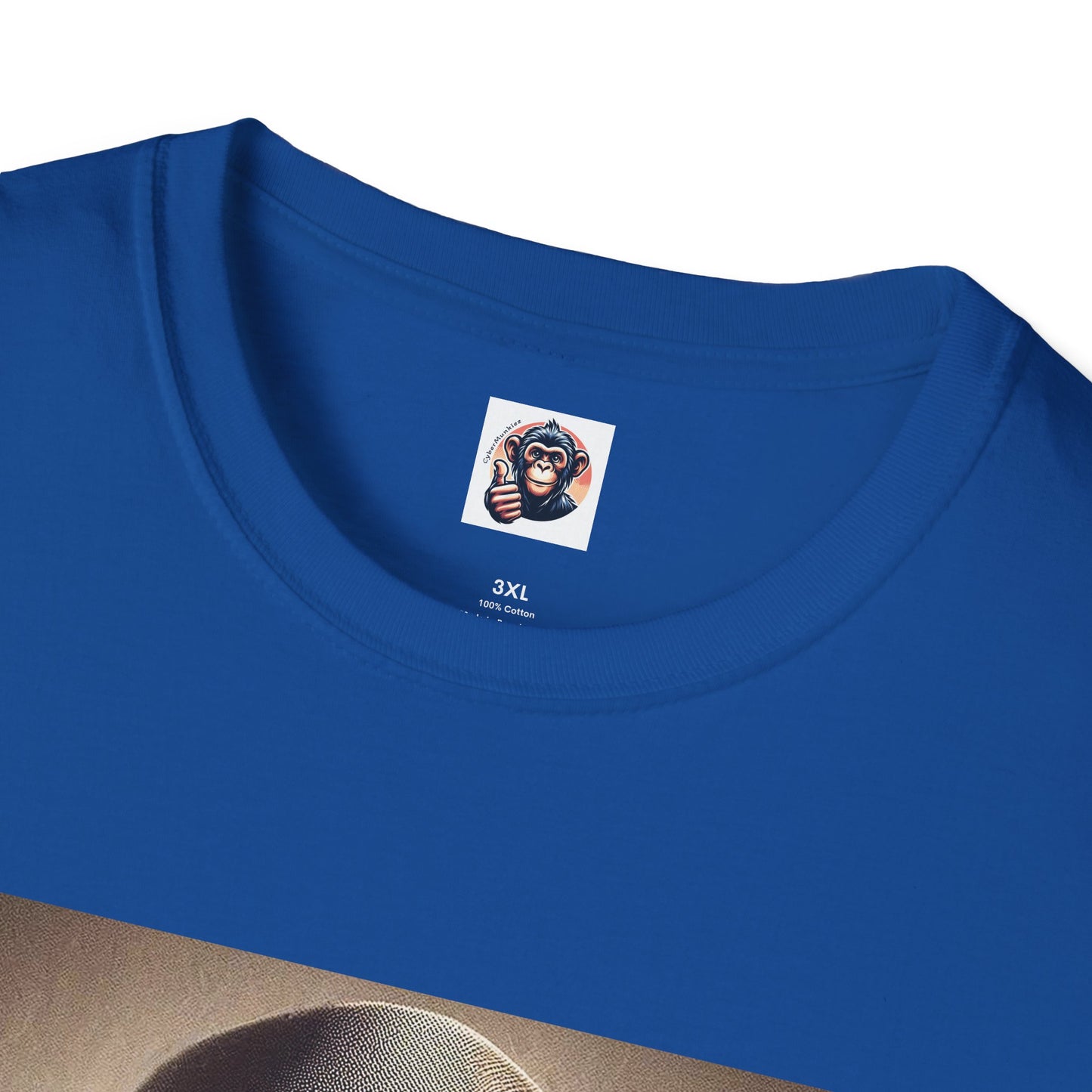 Capuchin Monkey suit and tie shirt T-Shirt Printify