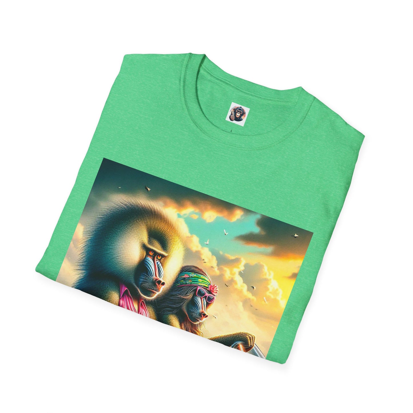 Wacky Baboon couple driving