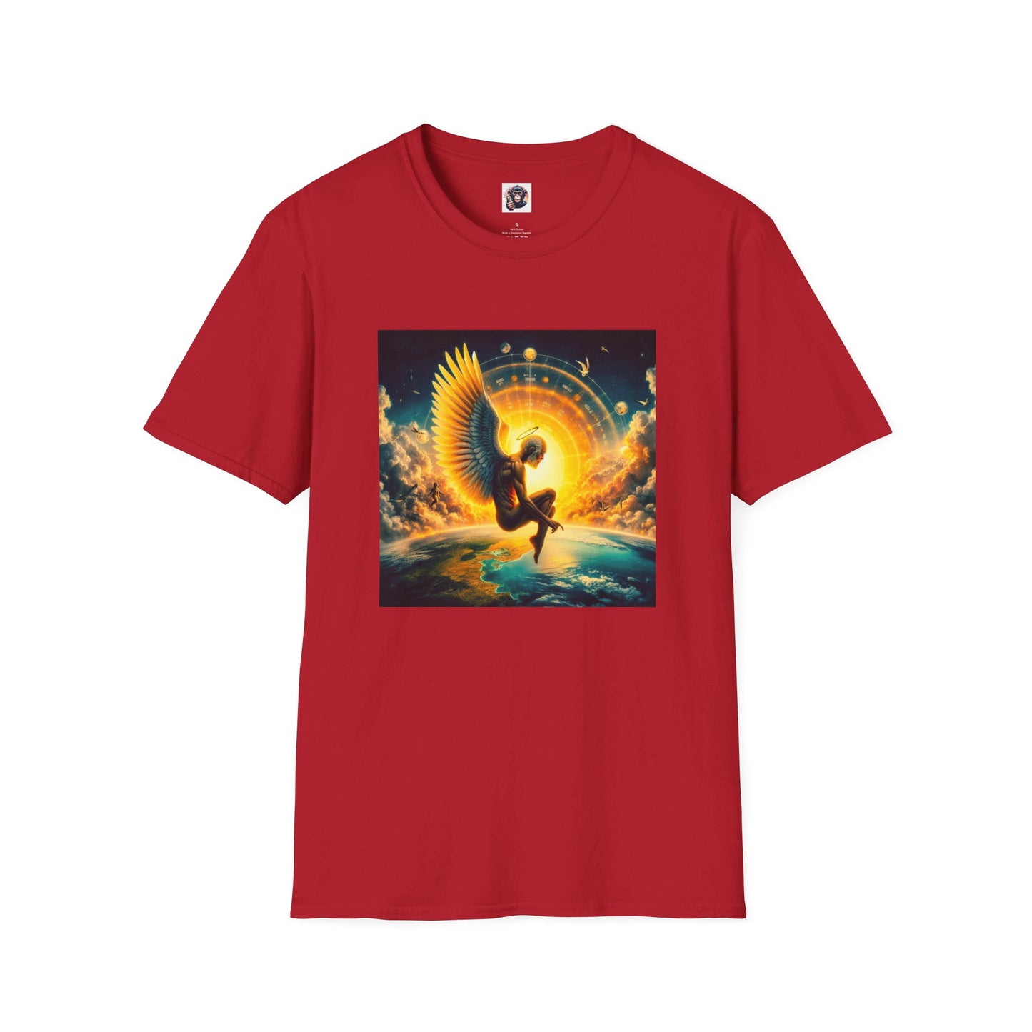 Homo Sapiens T-Shirt Printify S Cherry Red
