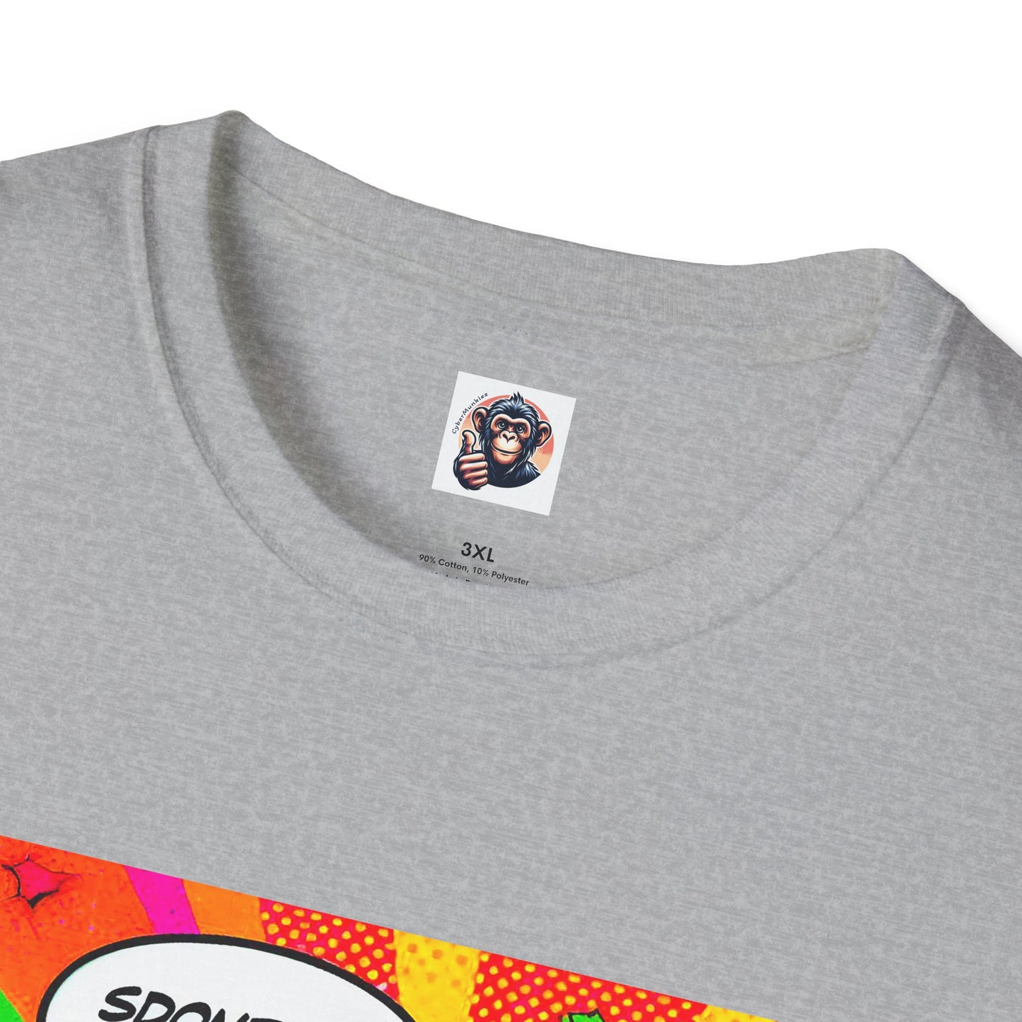 Orangutans comic book T-Shirt Printify