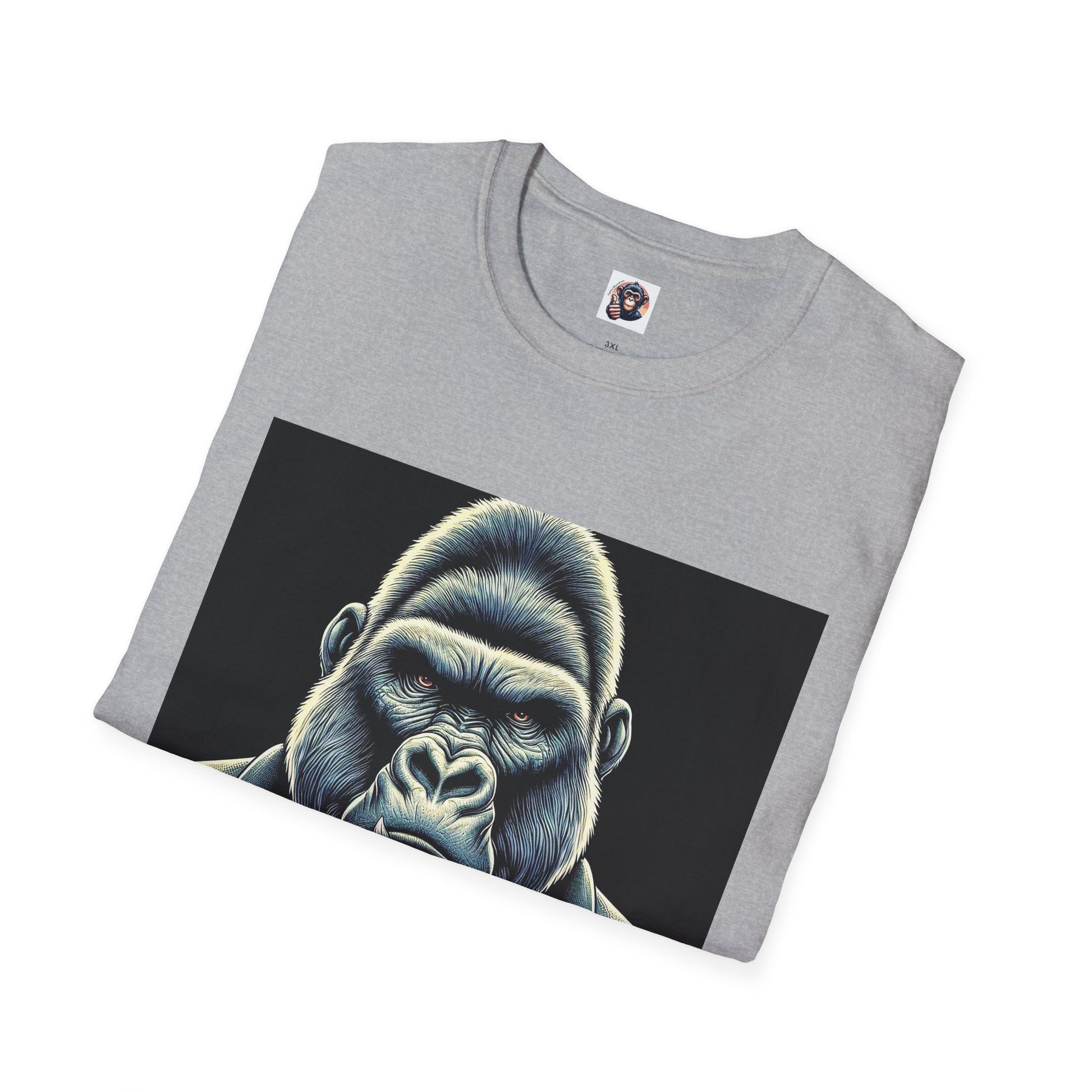 Gorilla tough guy T-Shirt Printify