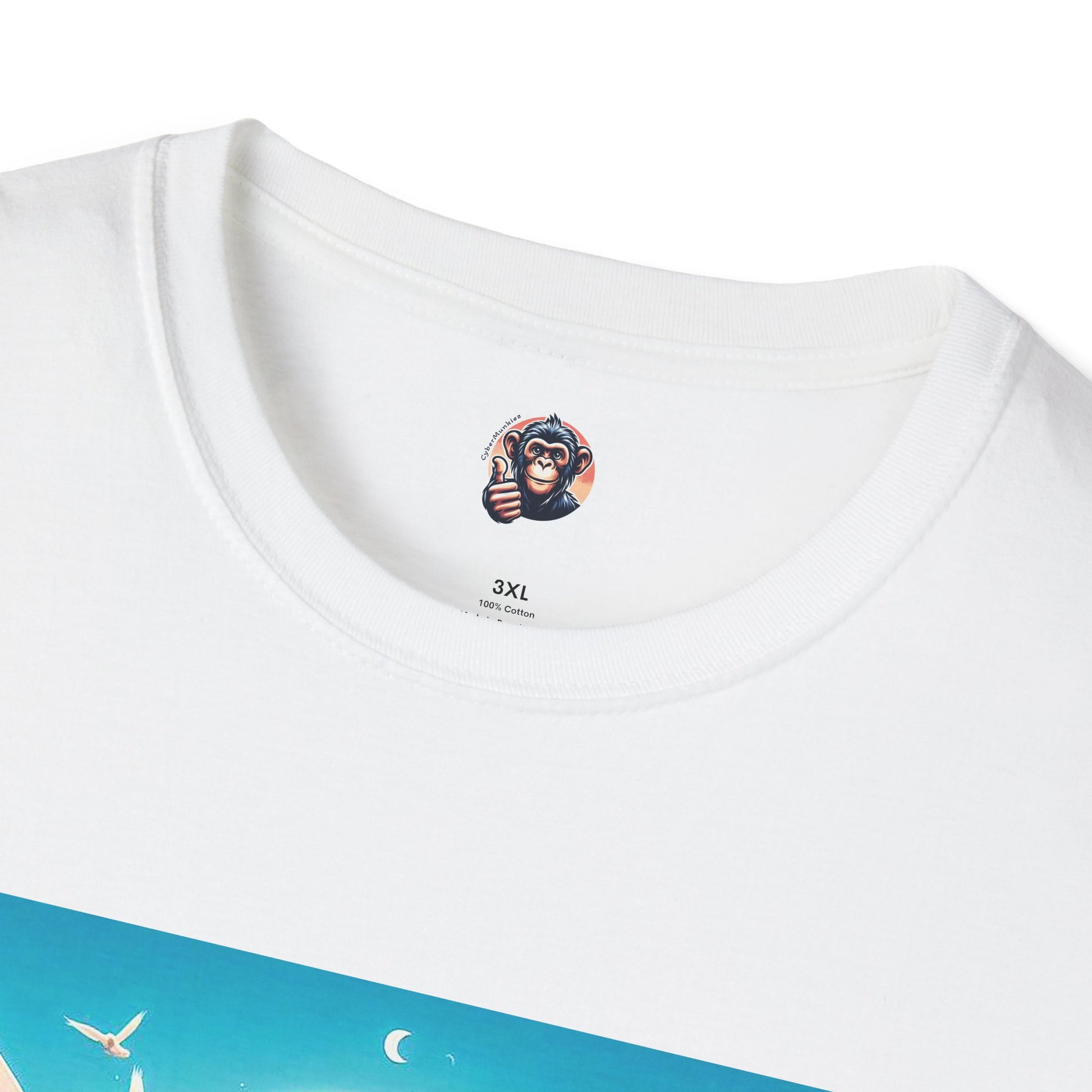 Baboon harp T-Shirt Printify