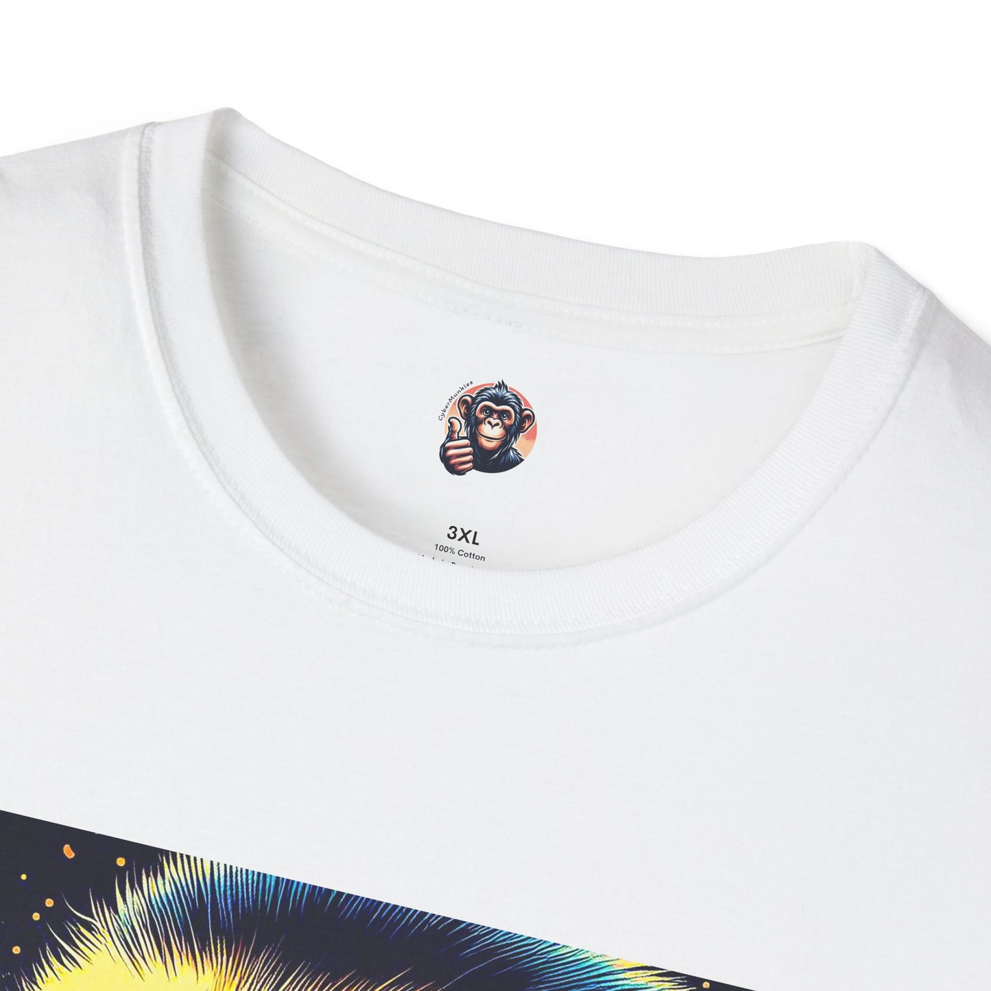 Capuchin Monkey colorful beauty shirt T-Shirt Printify