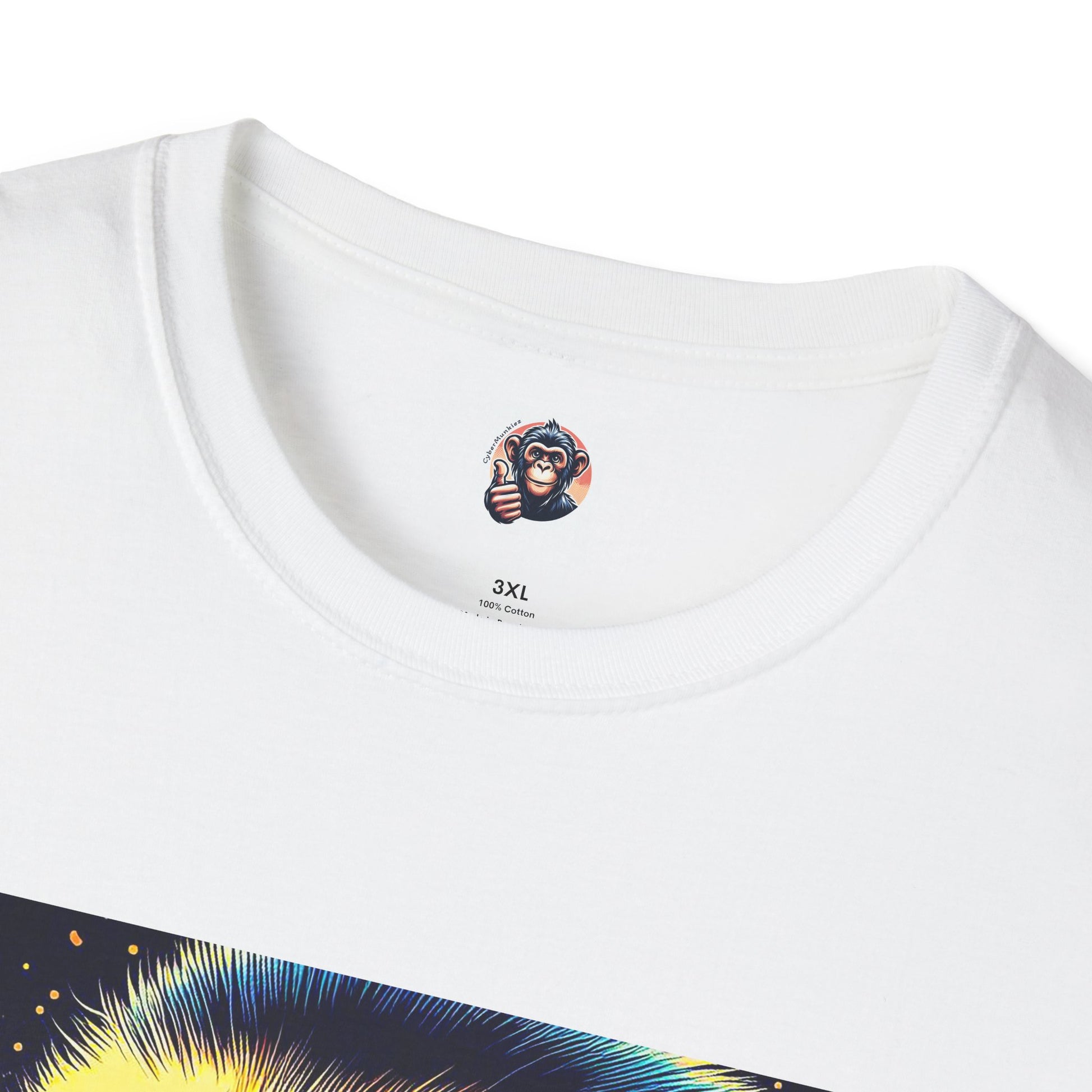 Capuchin Monkey colorful beauty shirt T-Shirt Printify