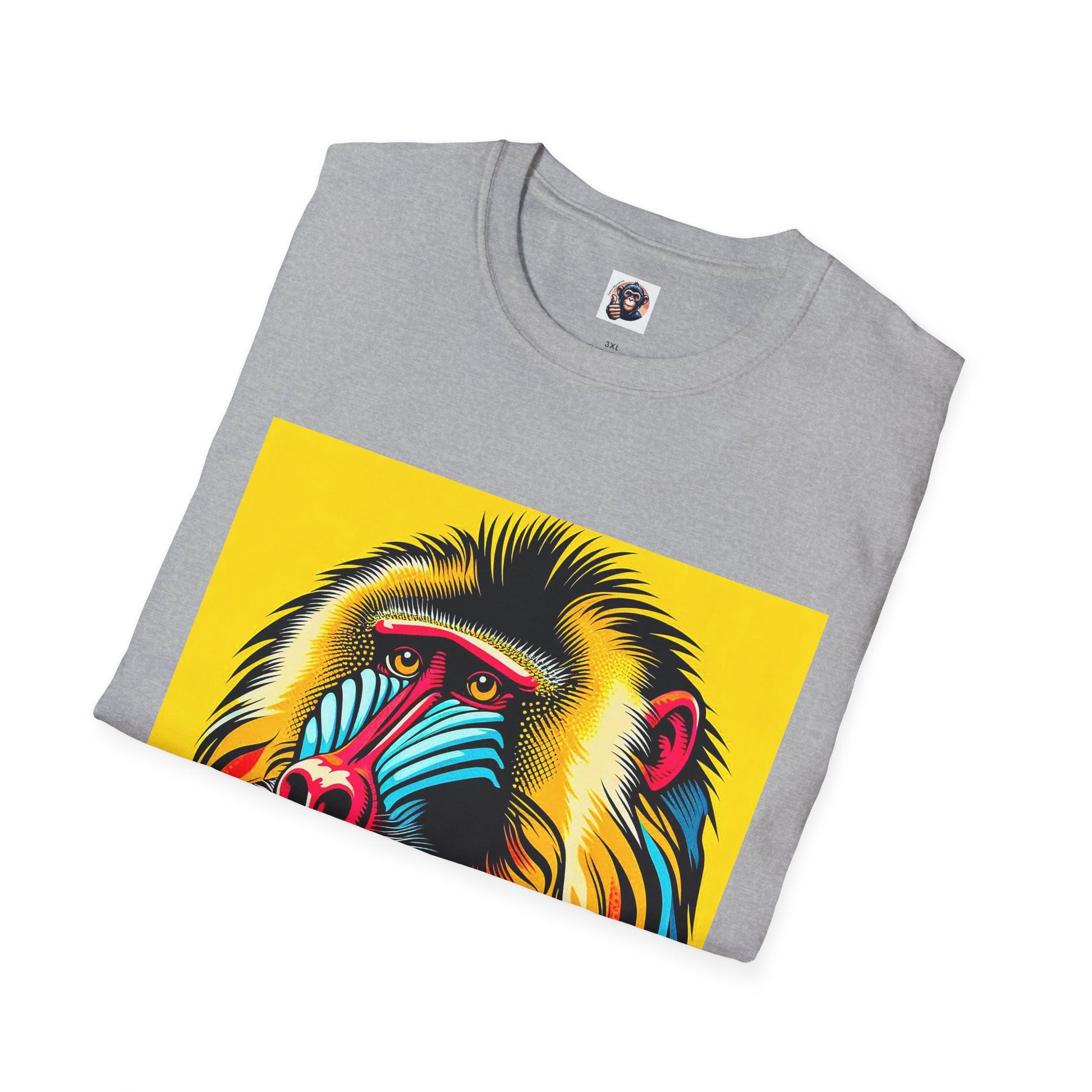 Baboon colorful T-Shirt Printify