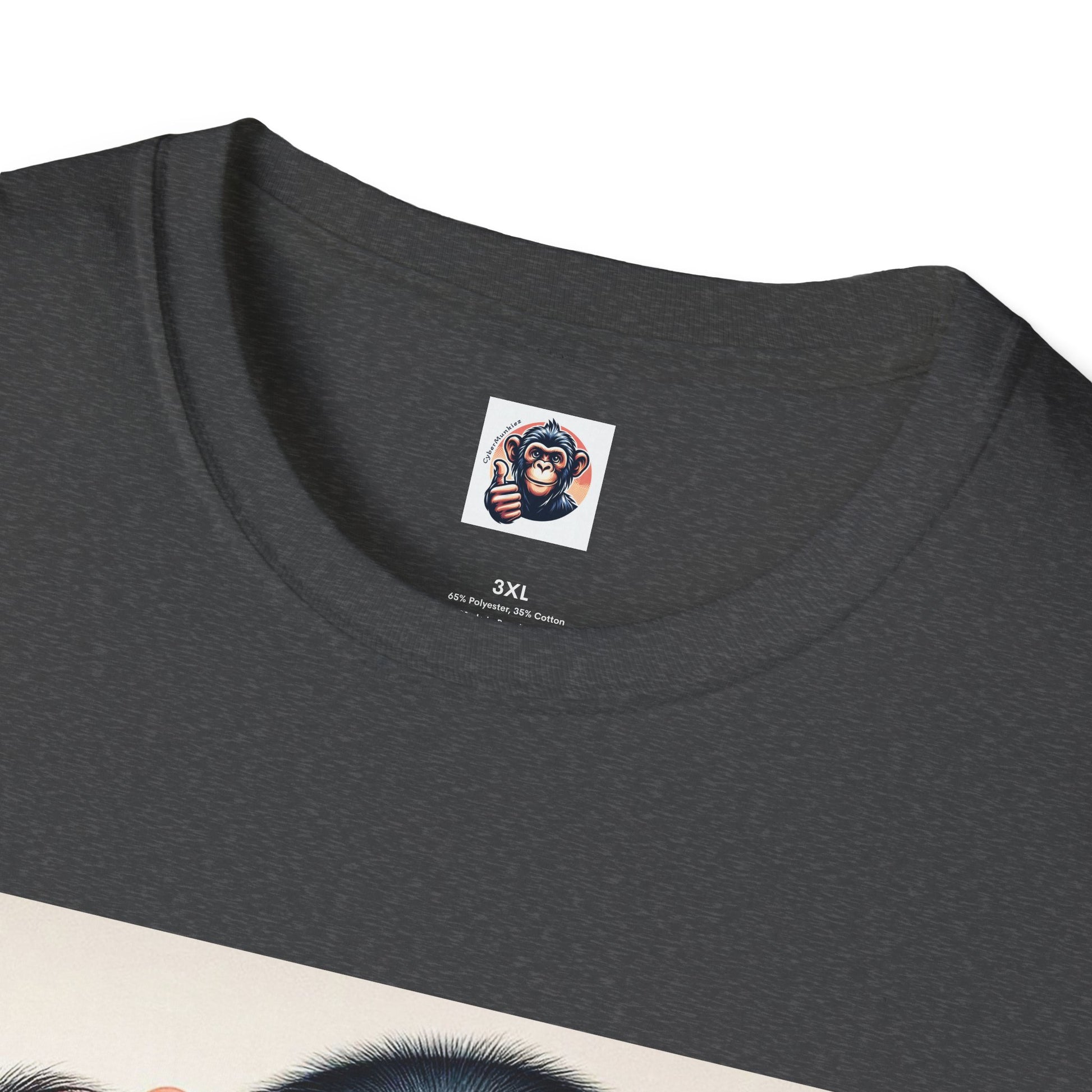 Bonobo muscles man T-Shirt Printify