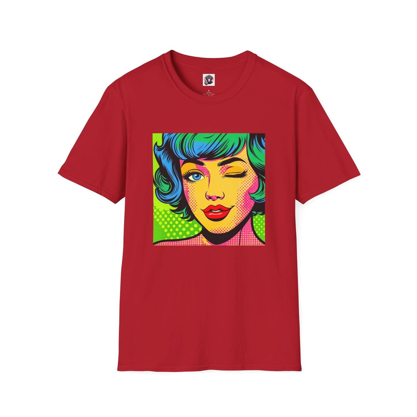Homo Sapiens T-Shirt Printify S Cherry Red