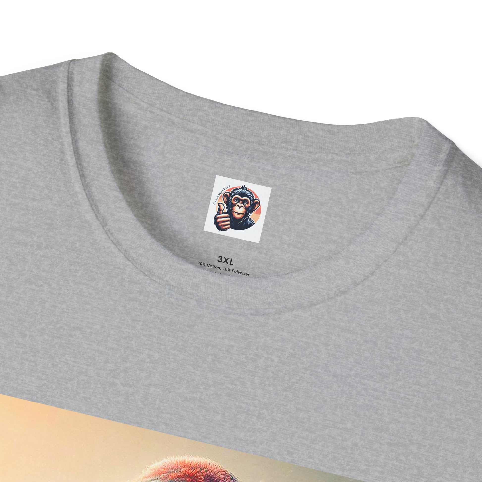 Baboon surfer T-Shirt Printify