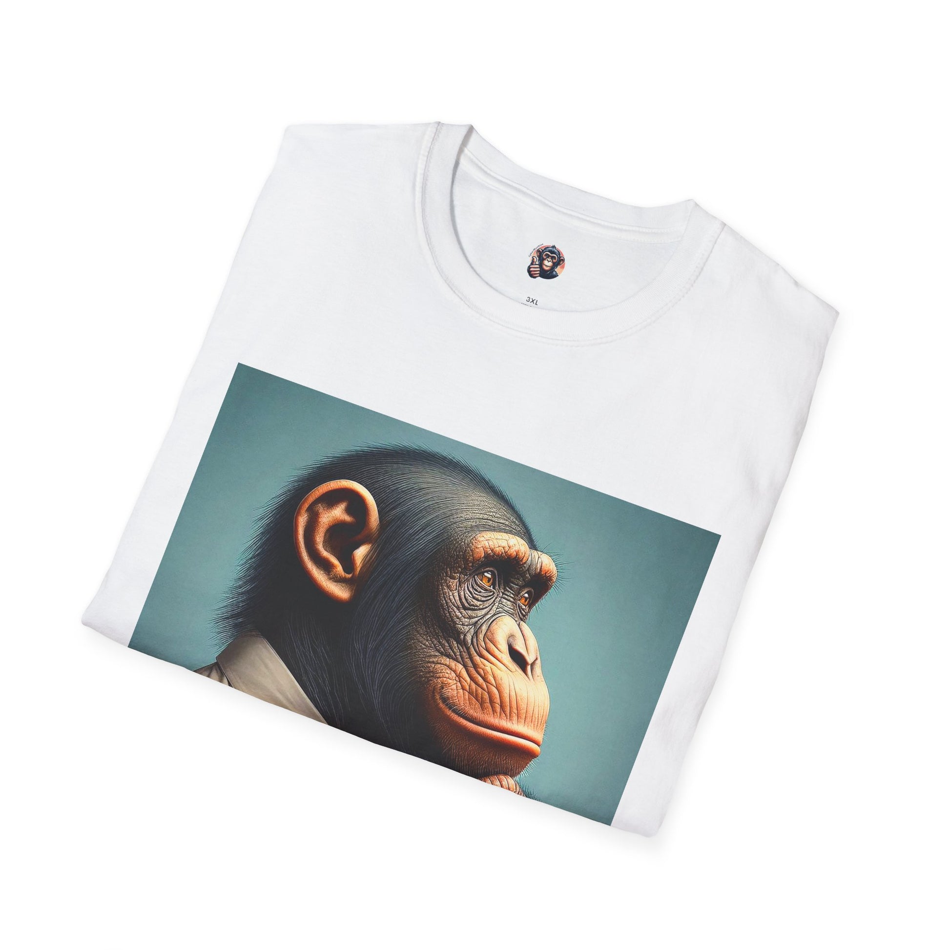 Bonobo business man T-Shirt Printify