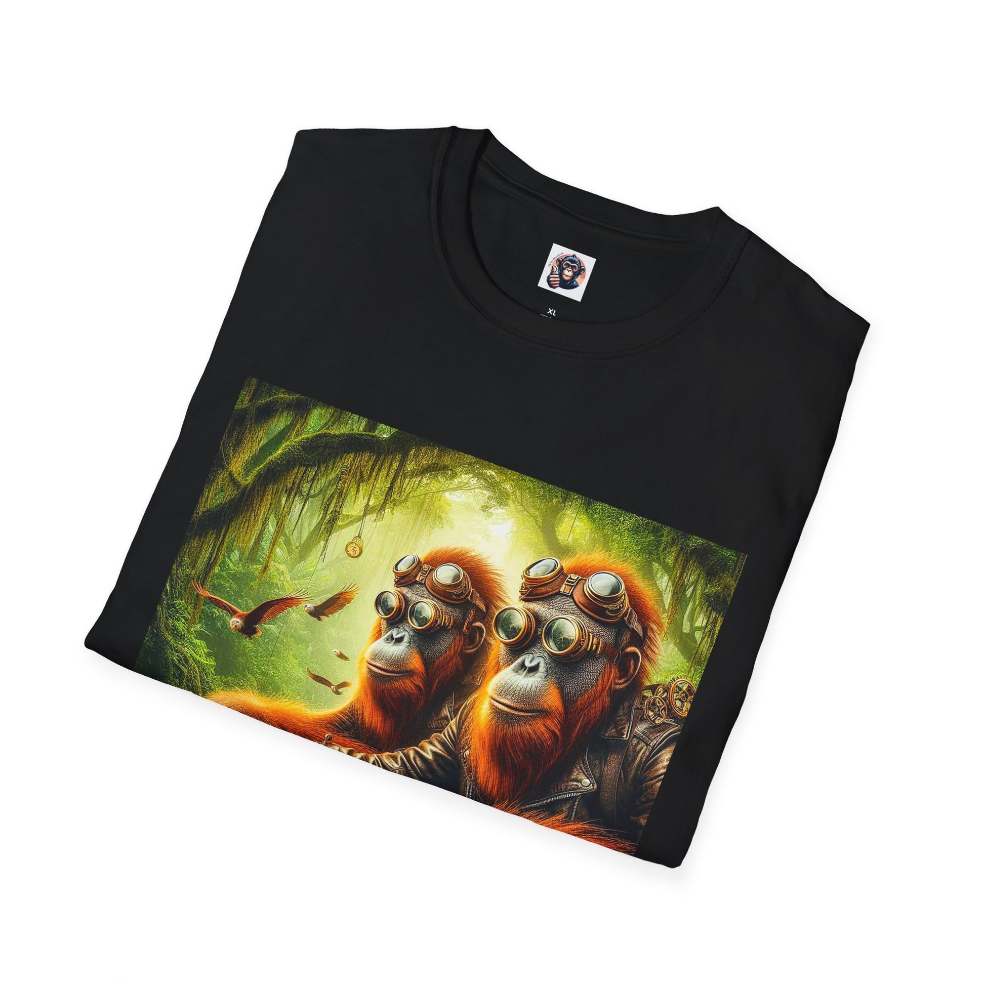 Orangutans jungle friebds T-Shirt Printify