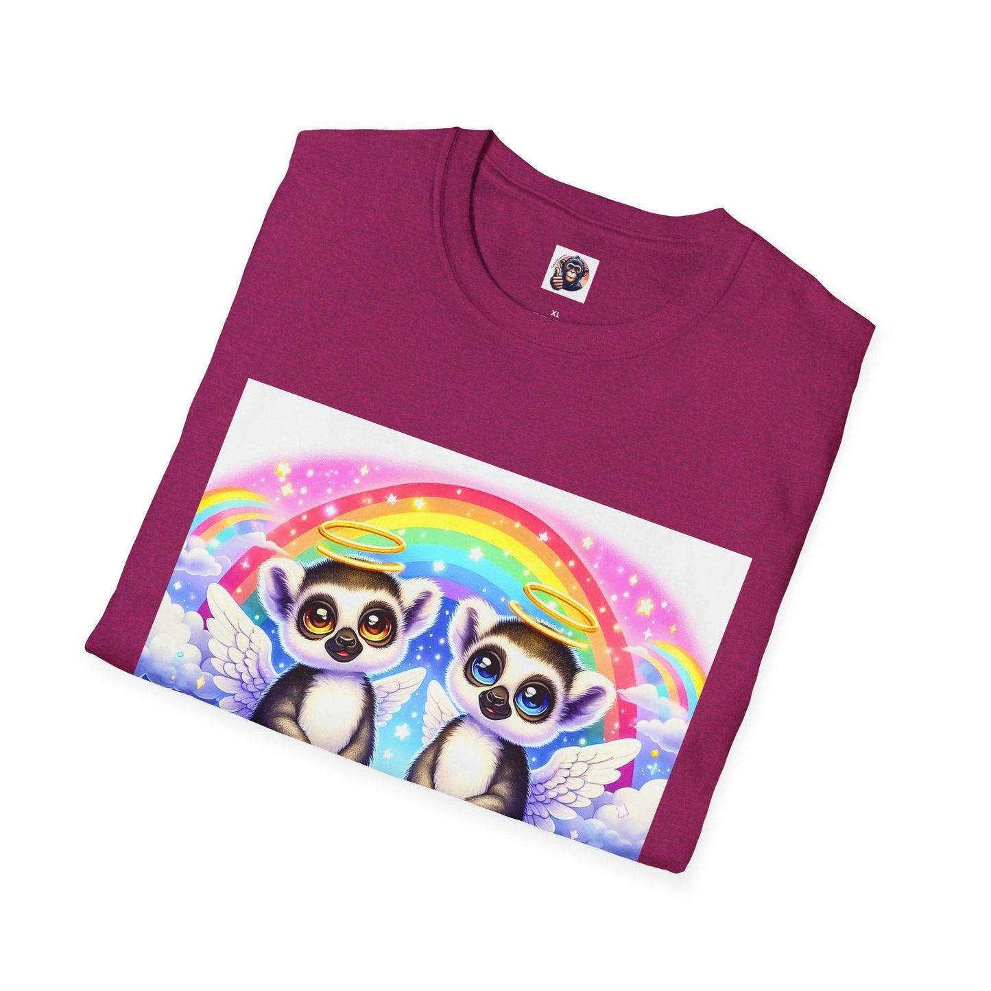 Lemurs rainbow by Printify