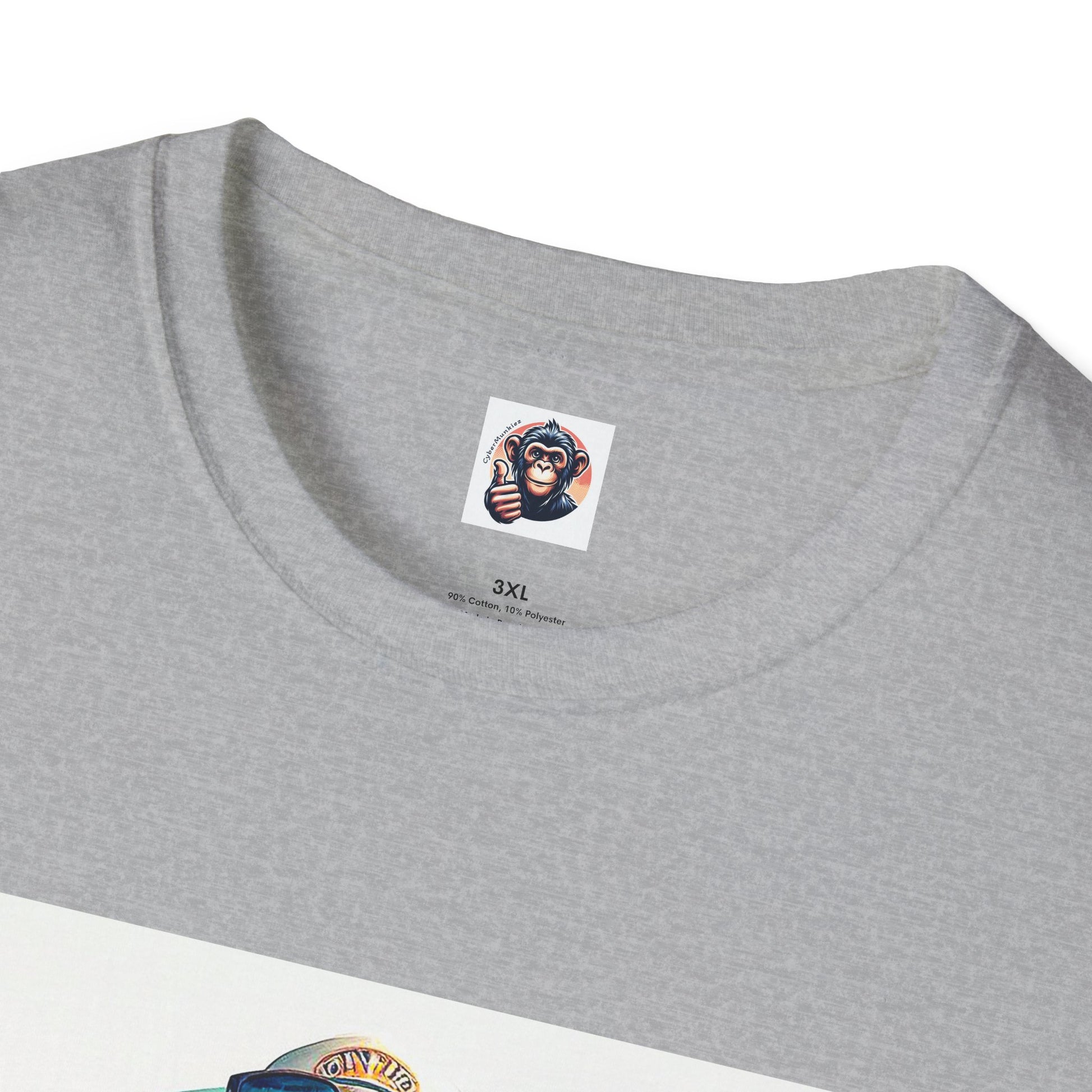 Chimp surfer T-Shirt Printify