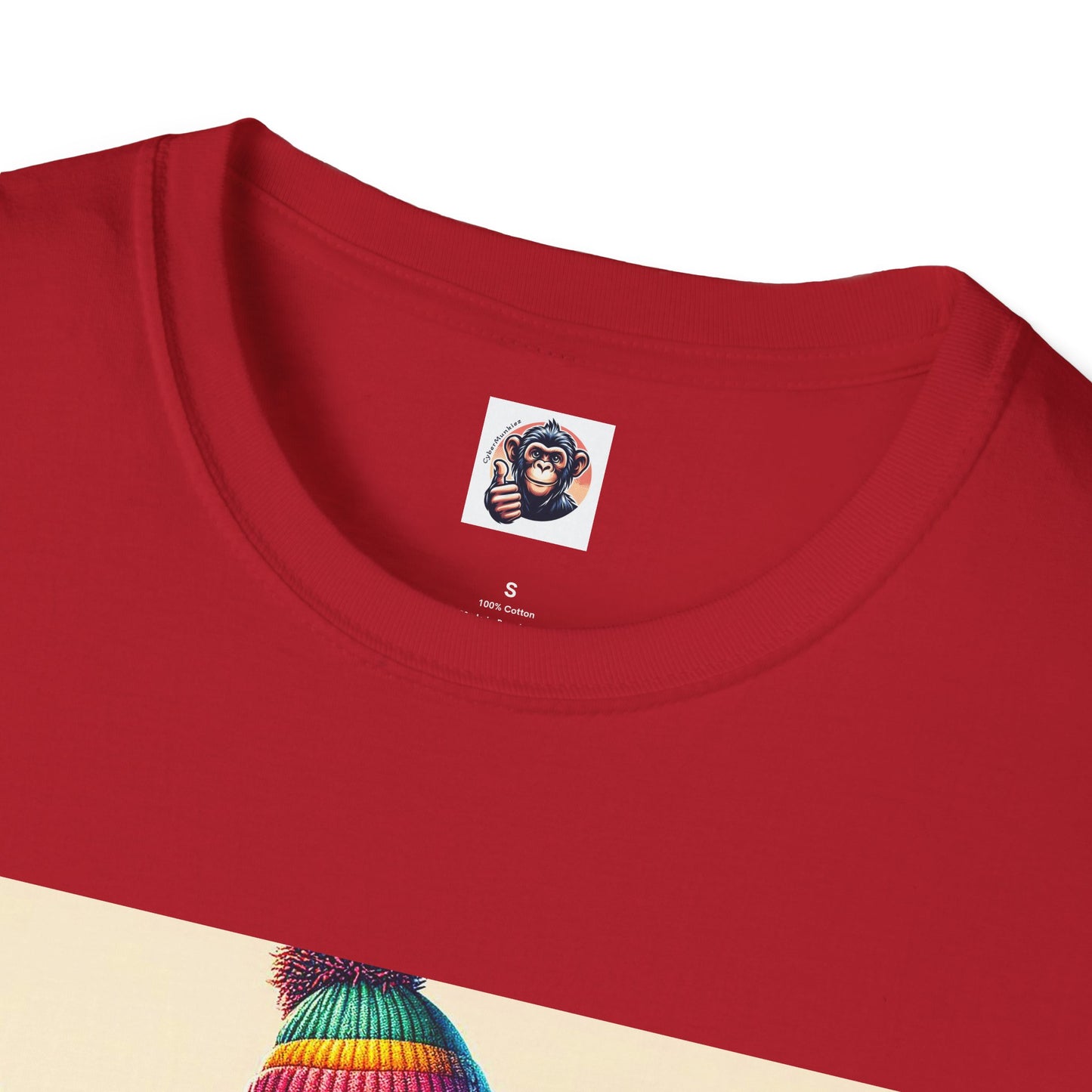 Gorilla angry surfer