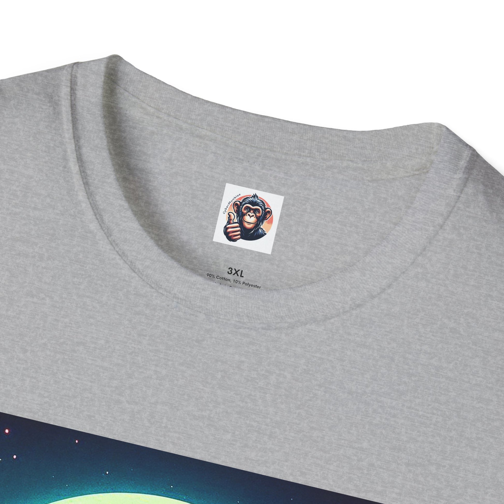 Wacky Gorilla purple car T-Shirt Printify