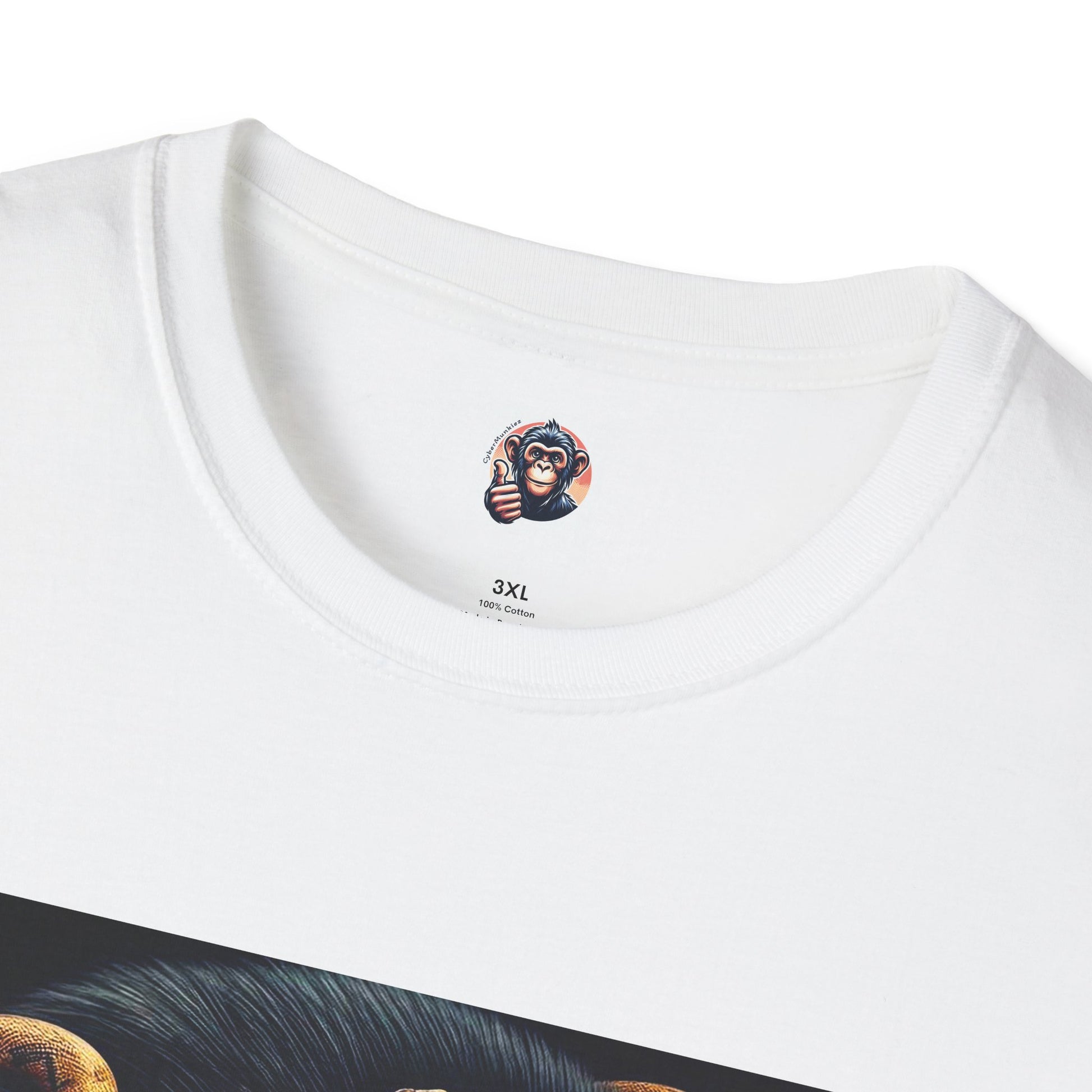 Capuchin Monkey snake hair shirt T-Shirt Printify