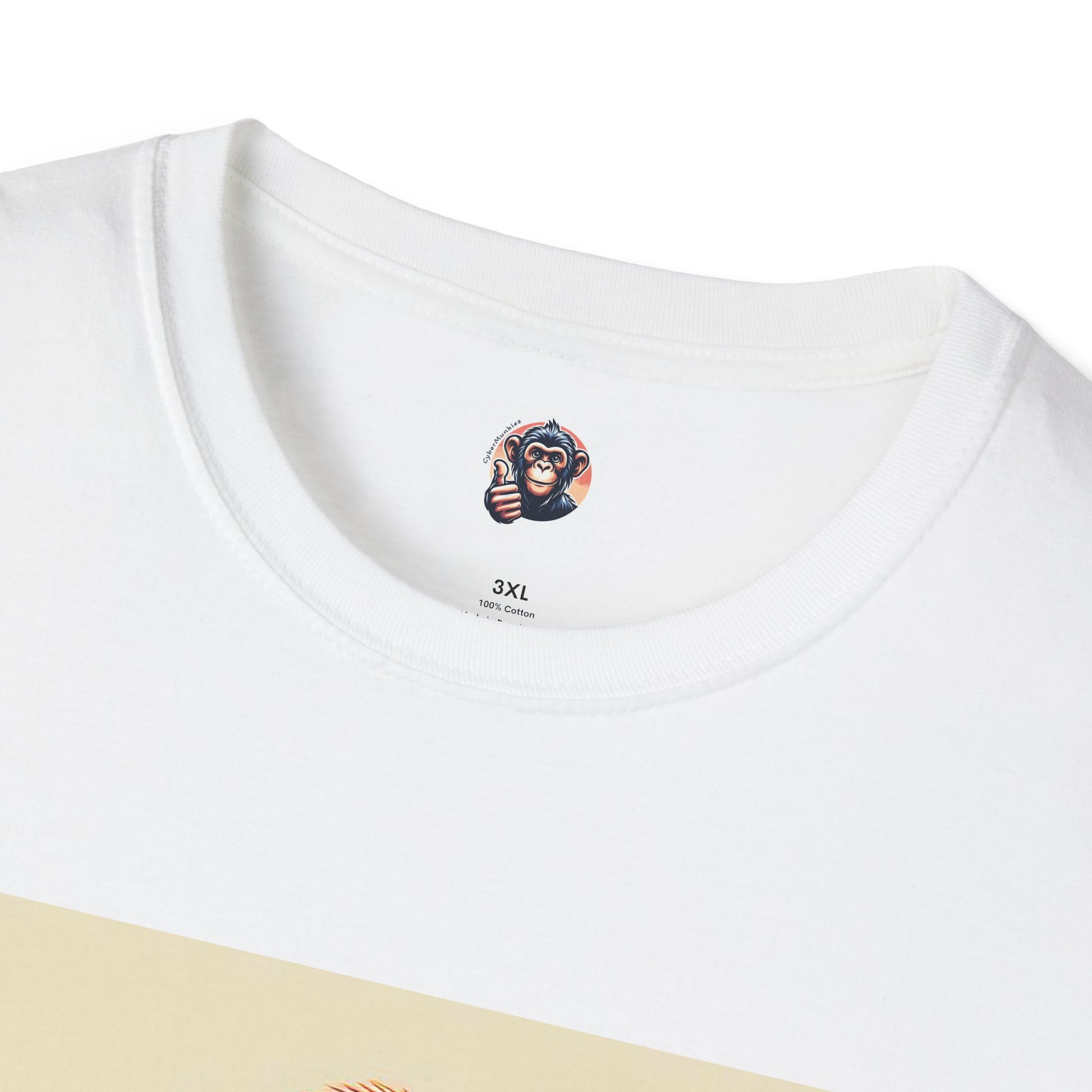 Capuchin Monkey surfs up T-Shirt Printify