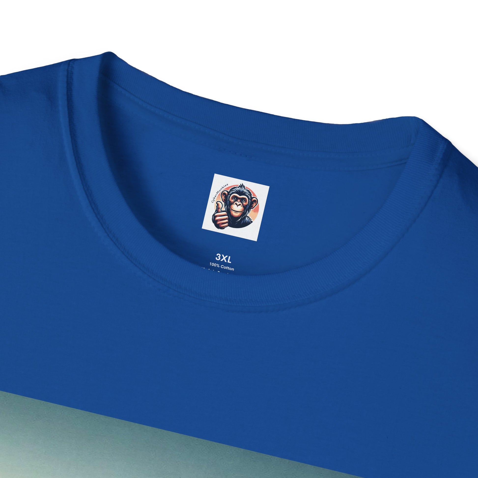 Wacky Chimp grey mustang T-Shirt Printify