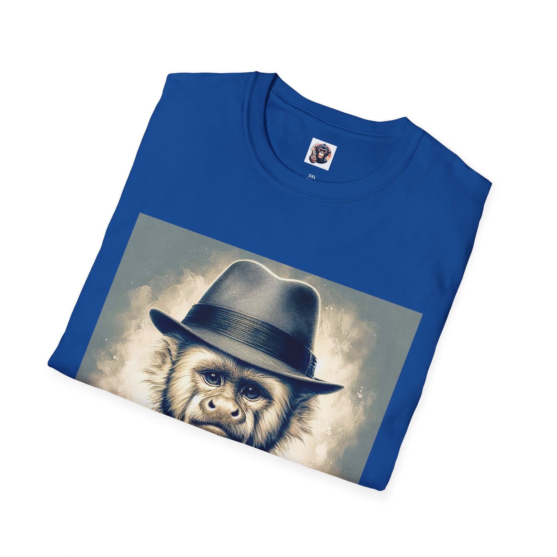 Capuchin Monkey hat and bow tie T-Shirt Printify