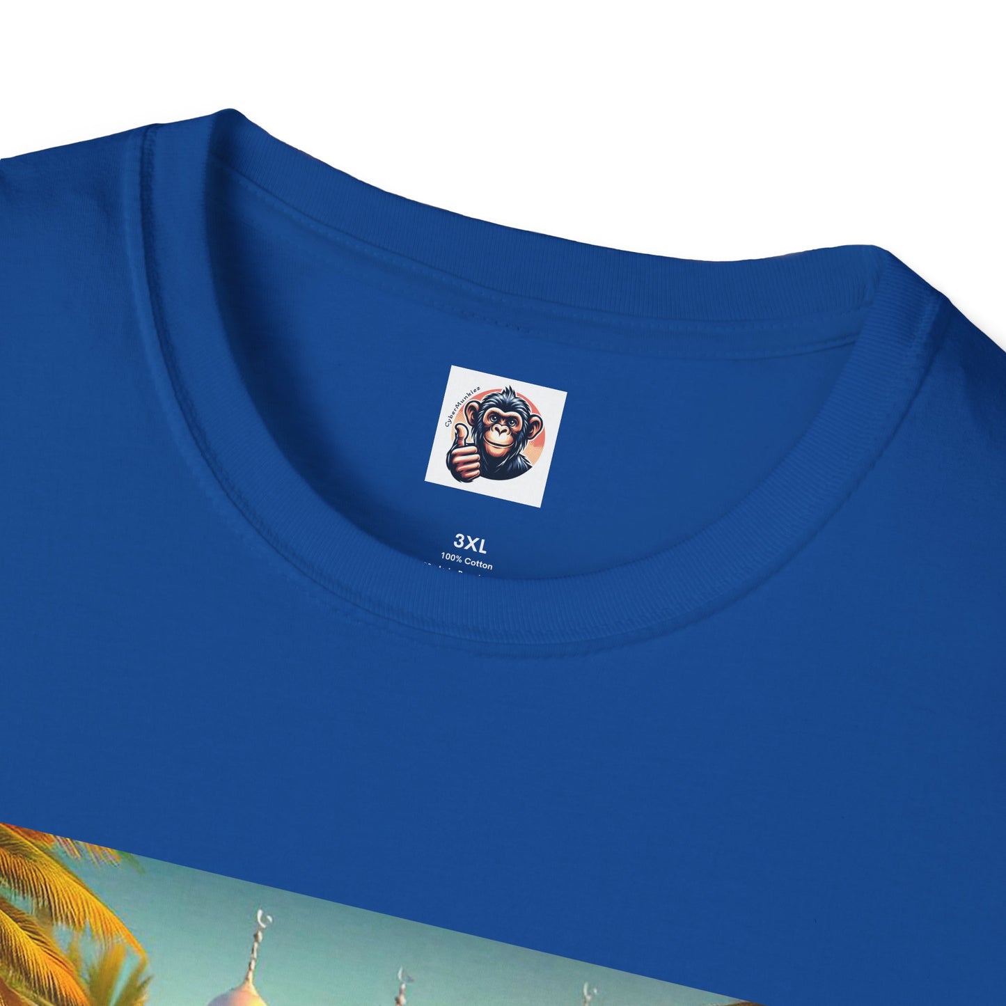 Wacky Lemurs red car T-Shirt Printify