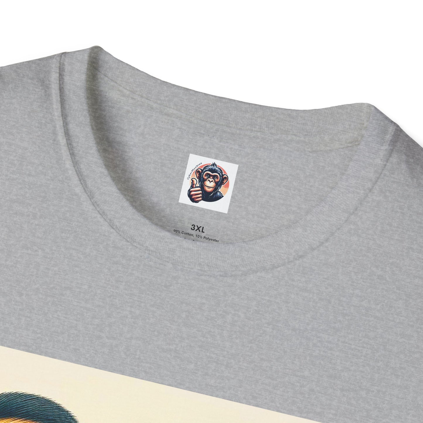 Capuchin Monkey business men T-Shirt Printify