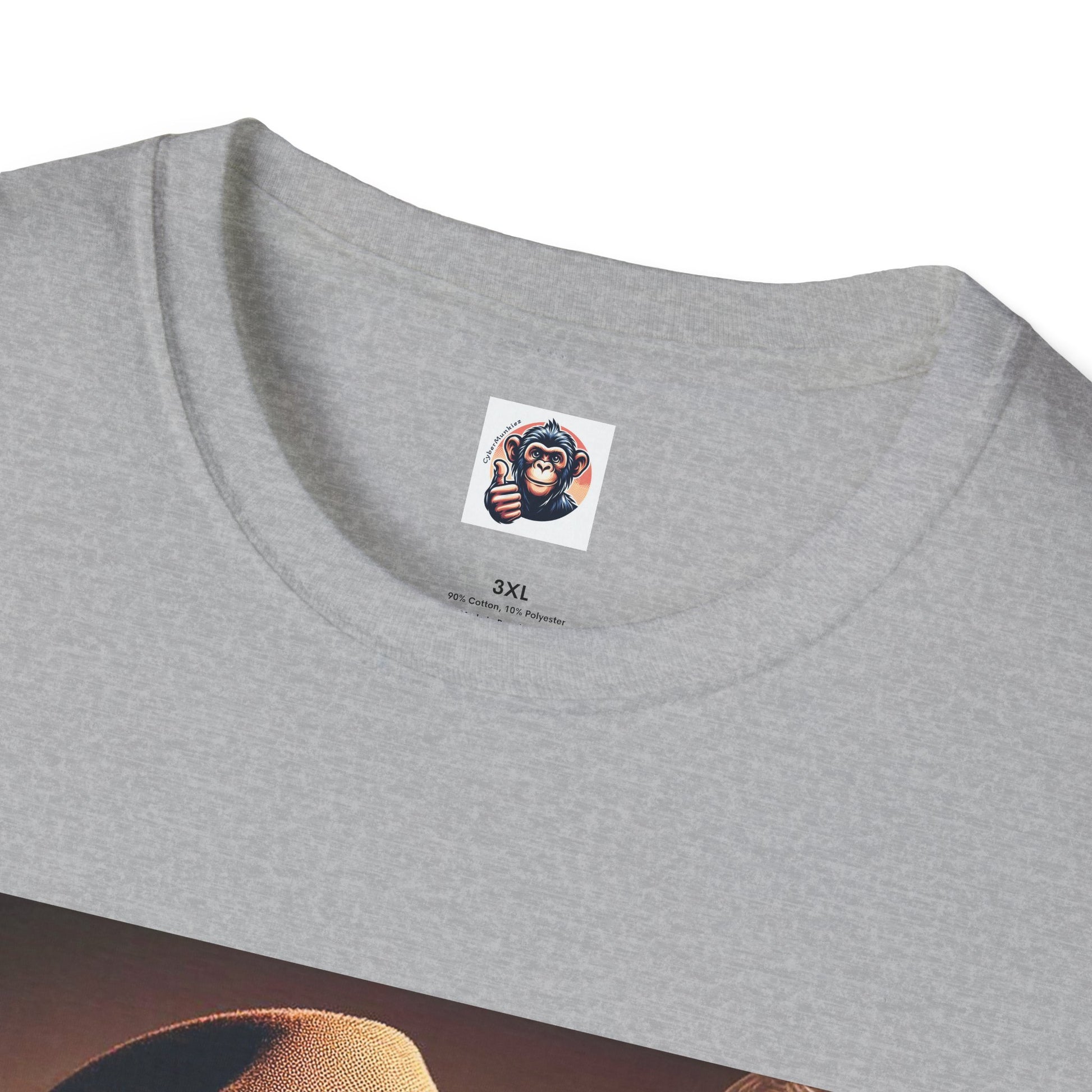 Capuchin Monkey smoking cigar shirt T-Shirt Printify