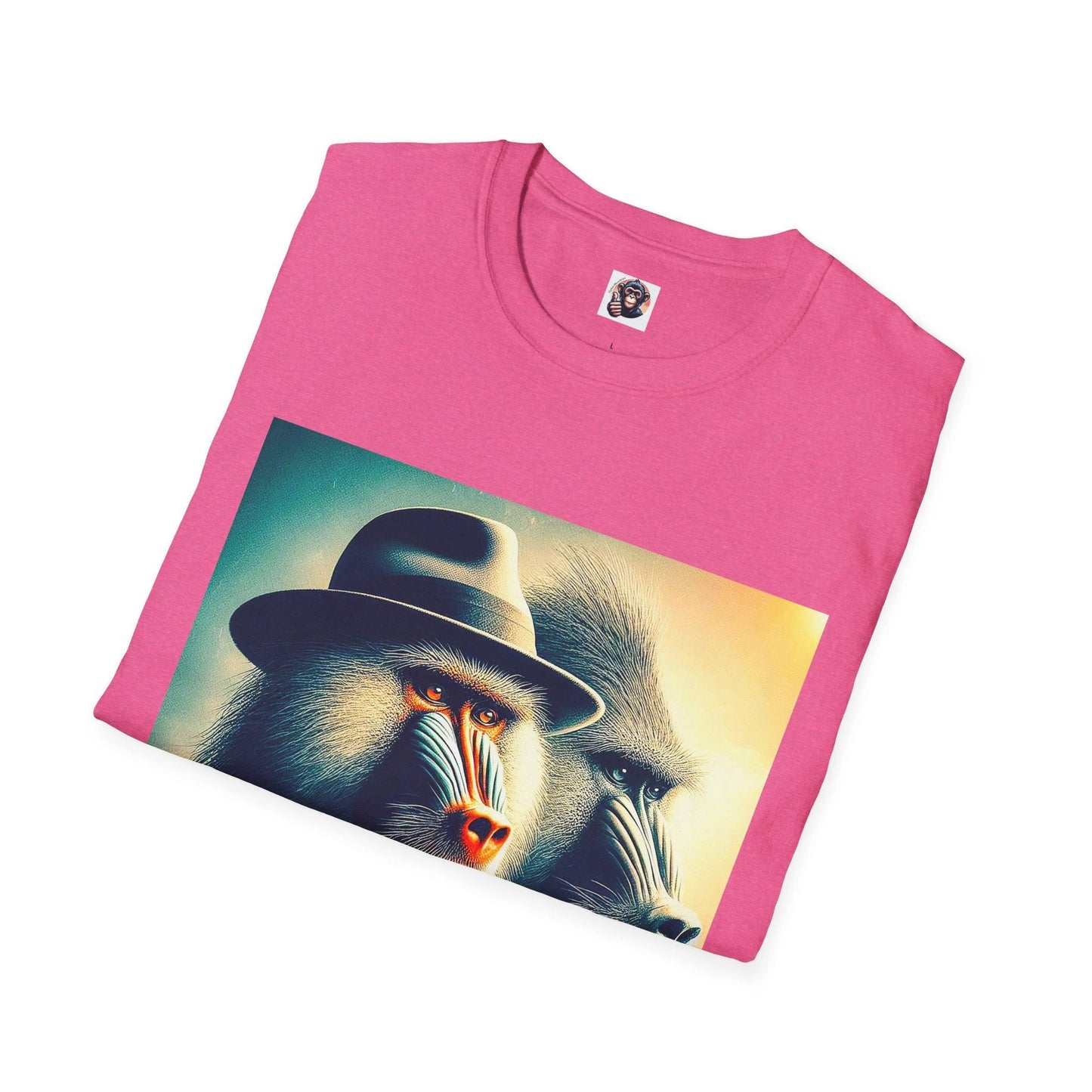 Baboon Business Professionals Graphic Tee For Men And Women Cotton Crew Neck T Shirt by Printify