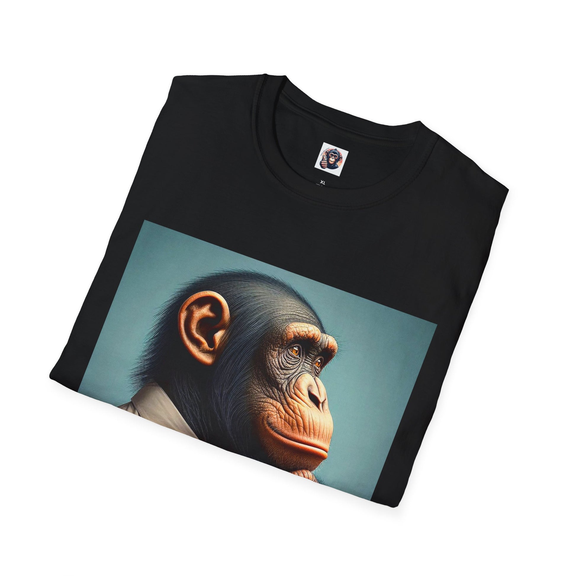 Bonobo business man T-Shirt Printify