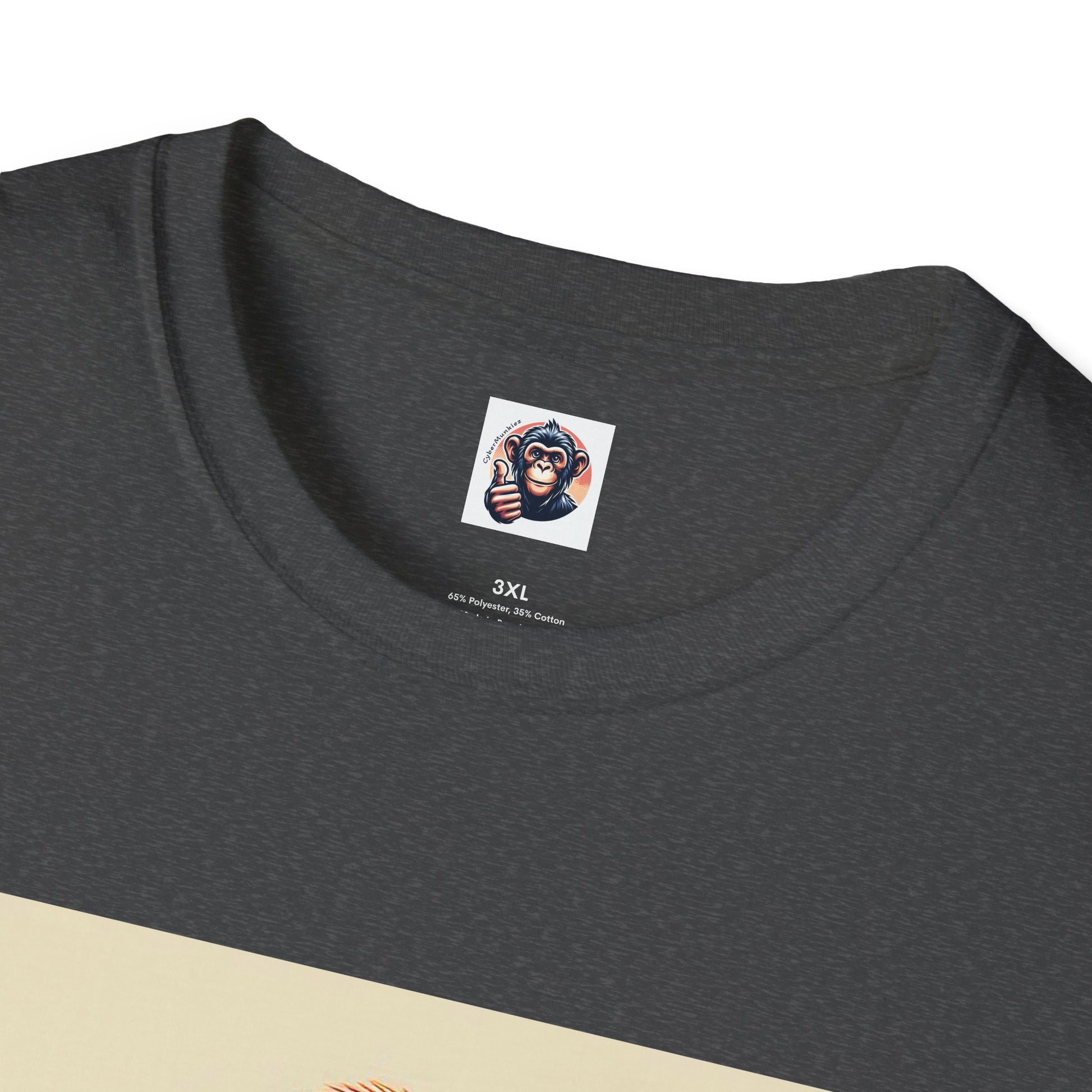 Capuchin Monkey surfs up T-Shirt Printify