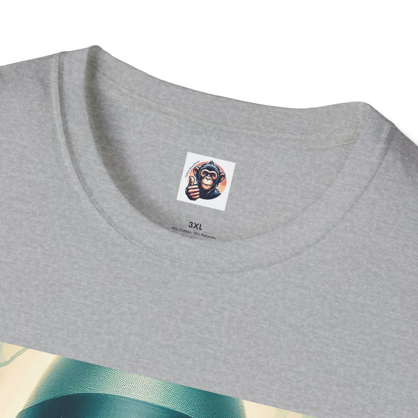 Gorilla cigar smoking T-Shirt Printify