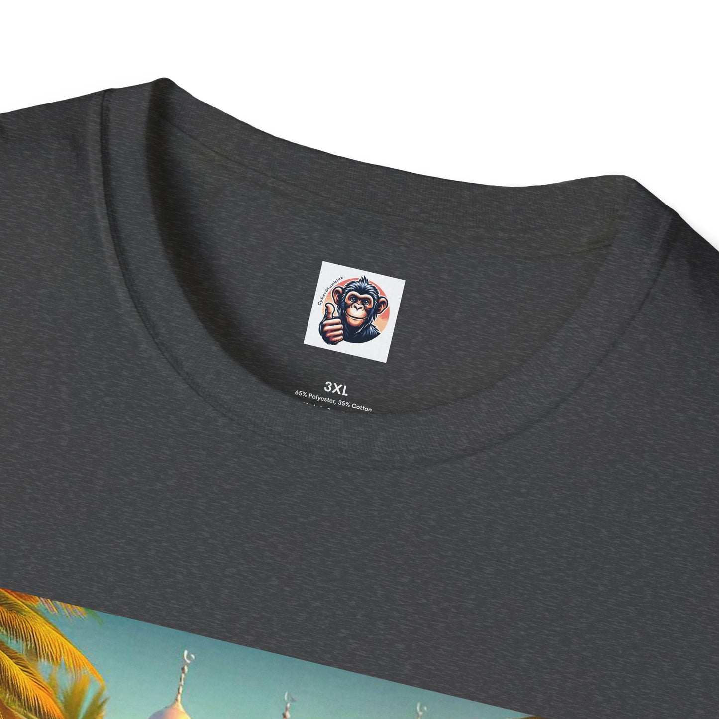 Wacky Lemurs red car T-Shirt Printify