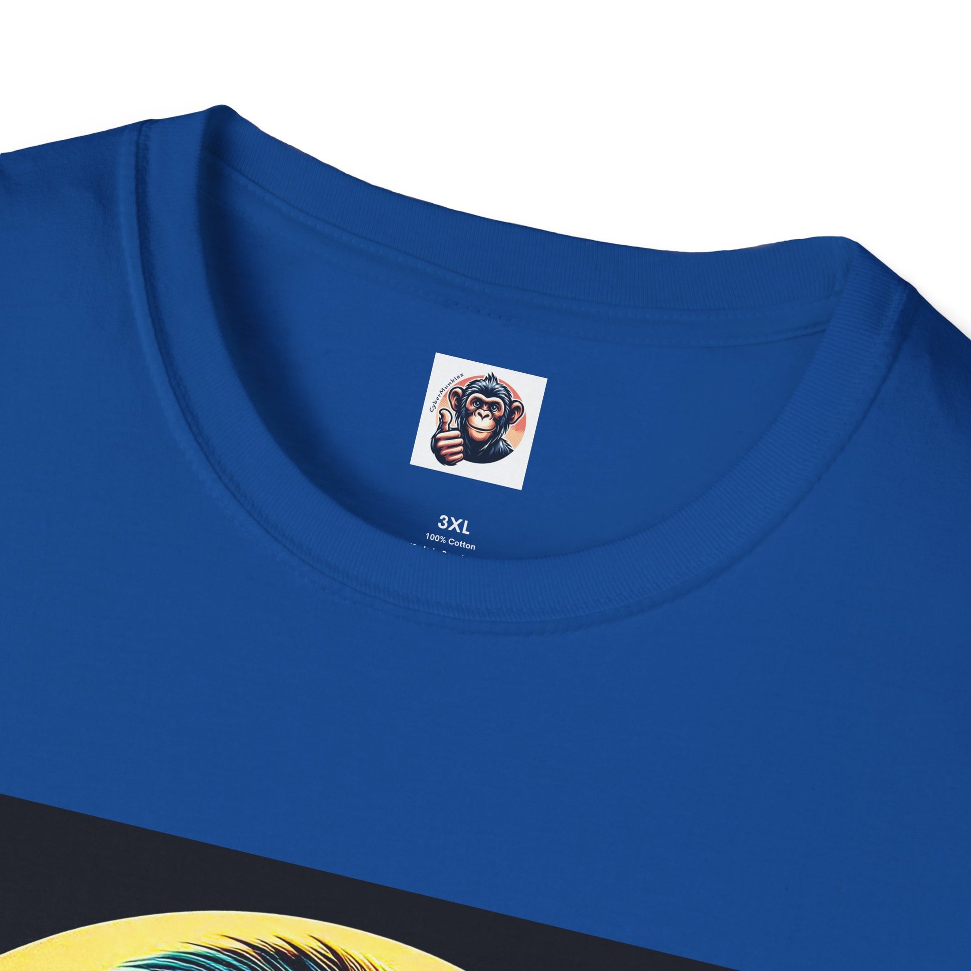 Capuchin Monkey old surfer T-Shirt Printify