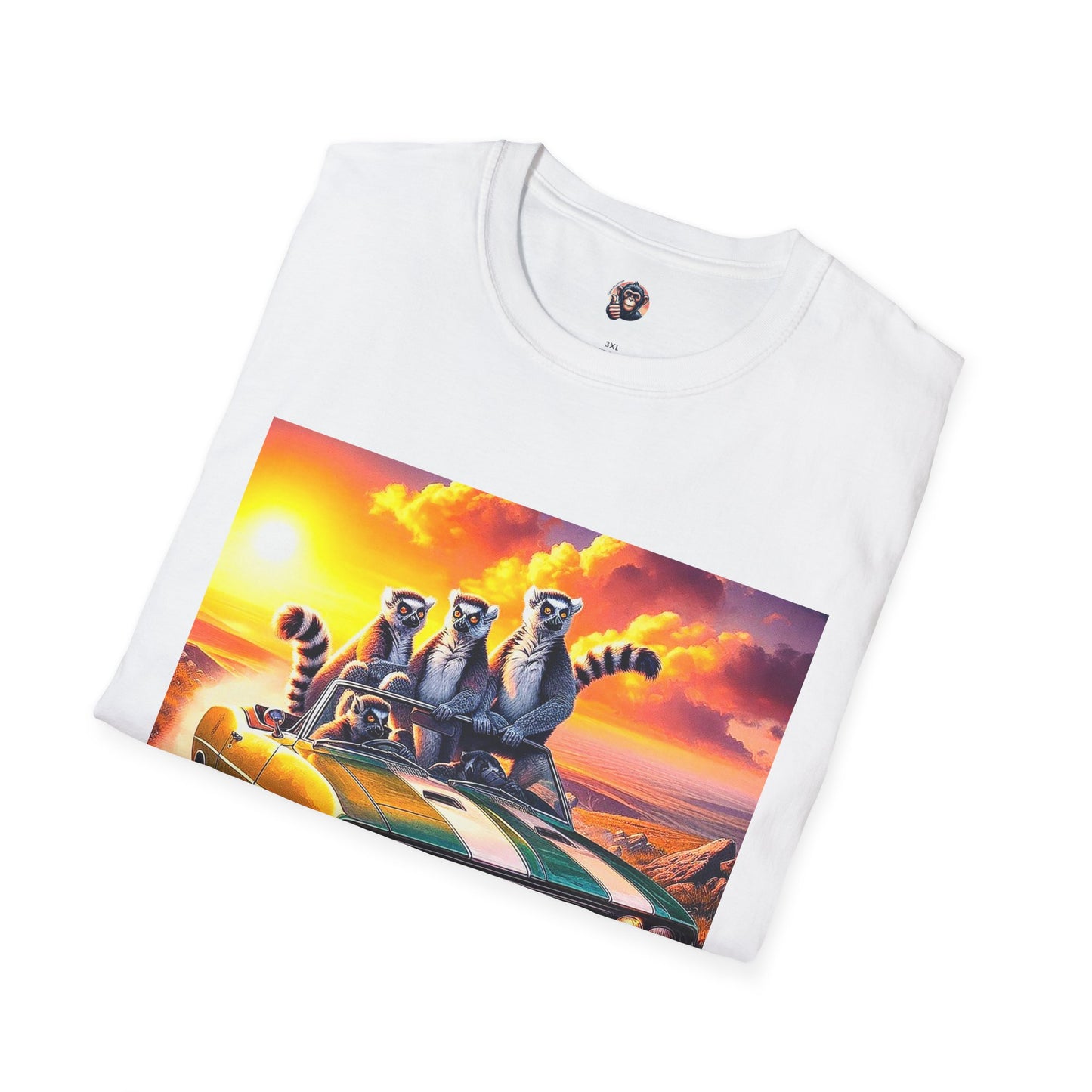 Wacky Lemurs T-Shirt Printify