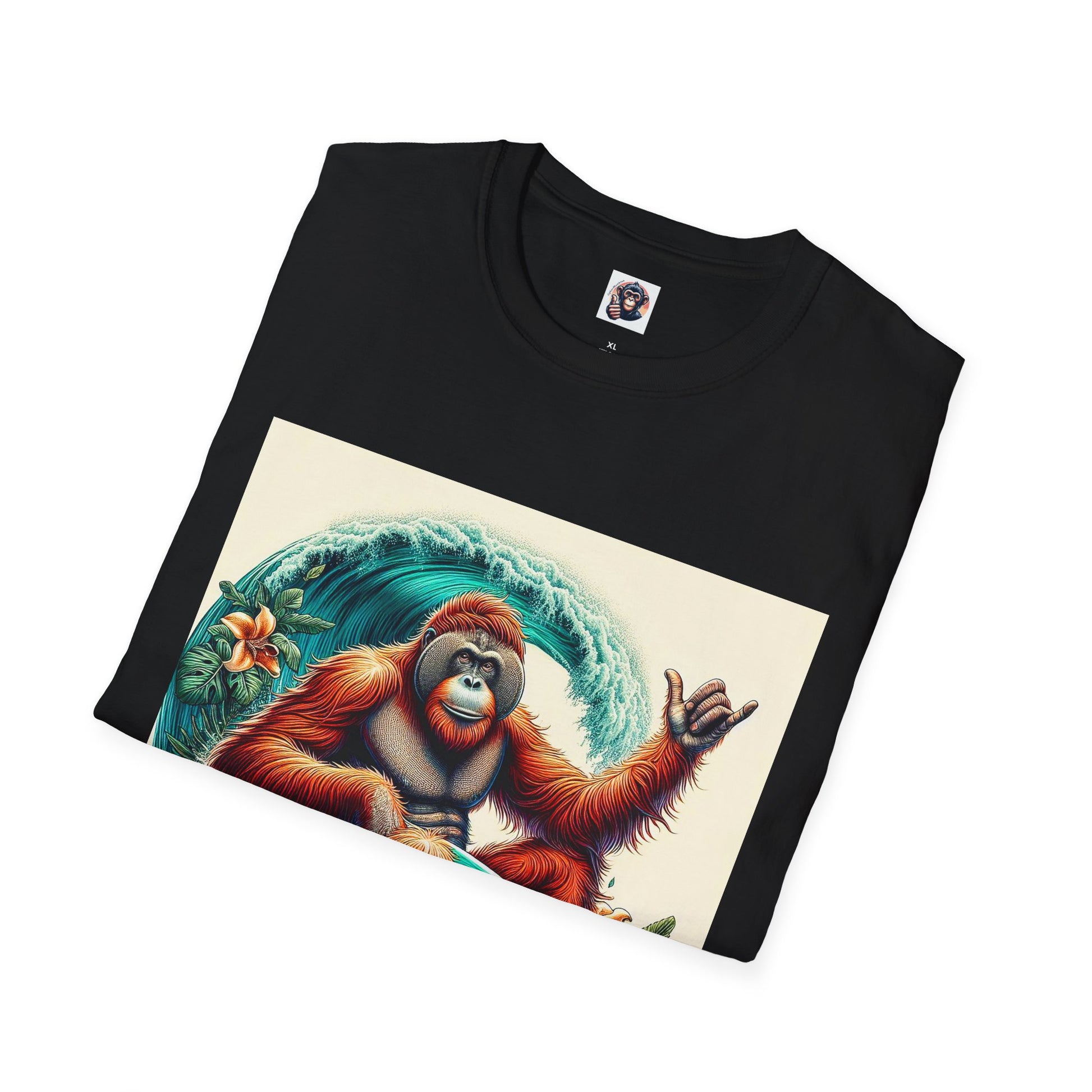 Orangutans beach dude T-Shirt Printify