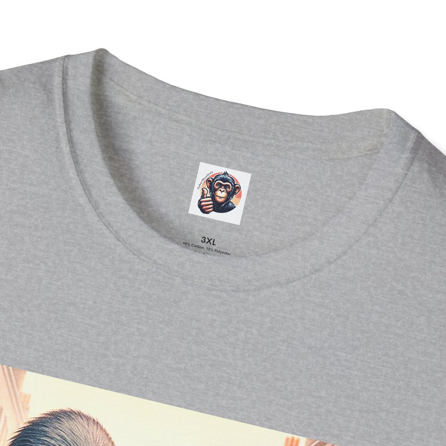 Wacky Gorilla angry drivers T-Shirt Printify