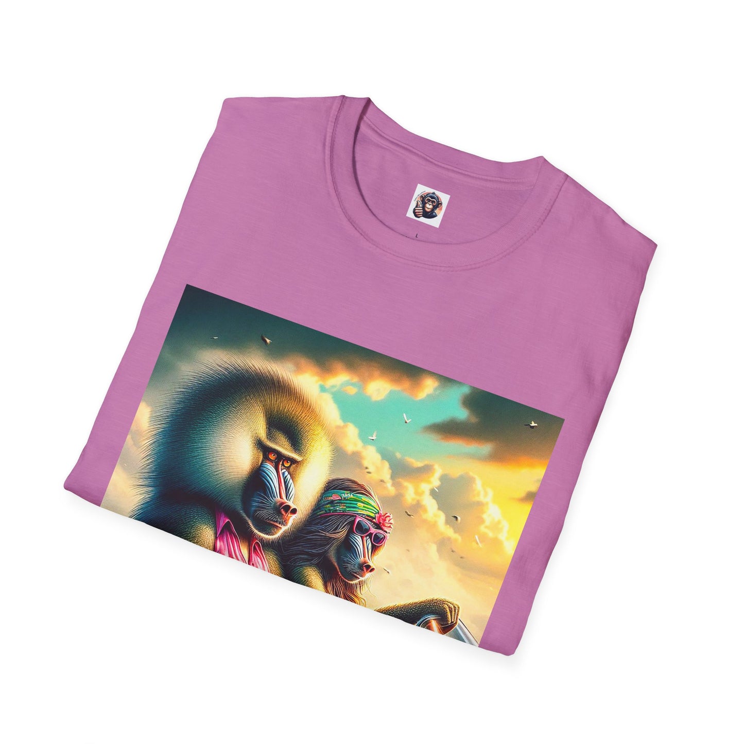 Wacky Baboon couple driving