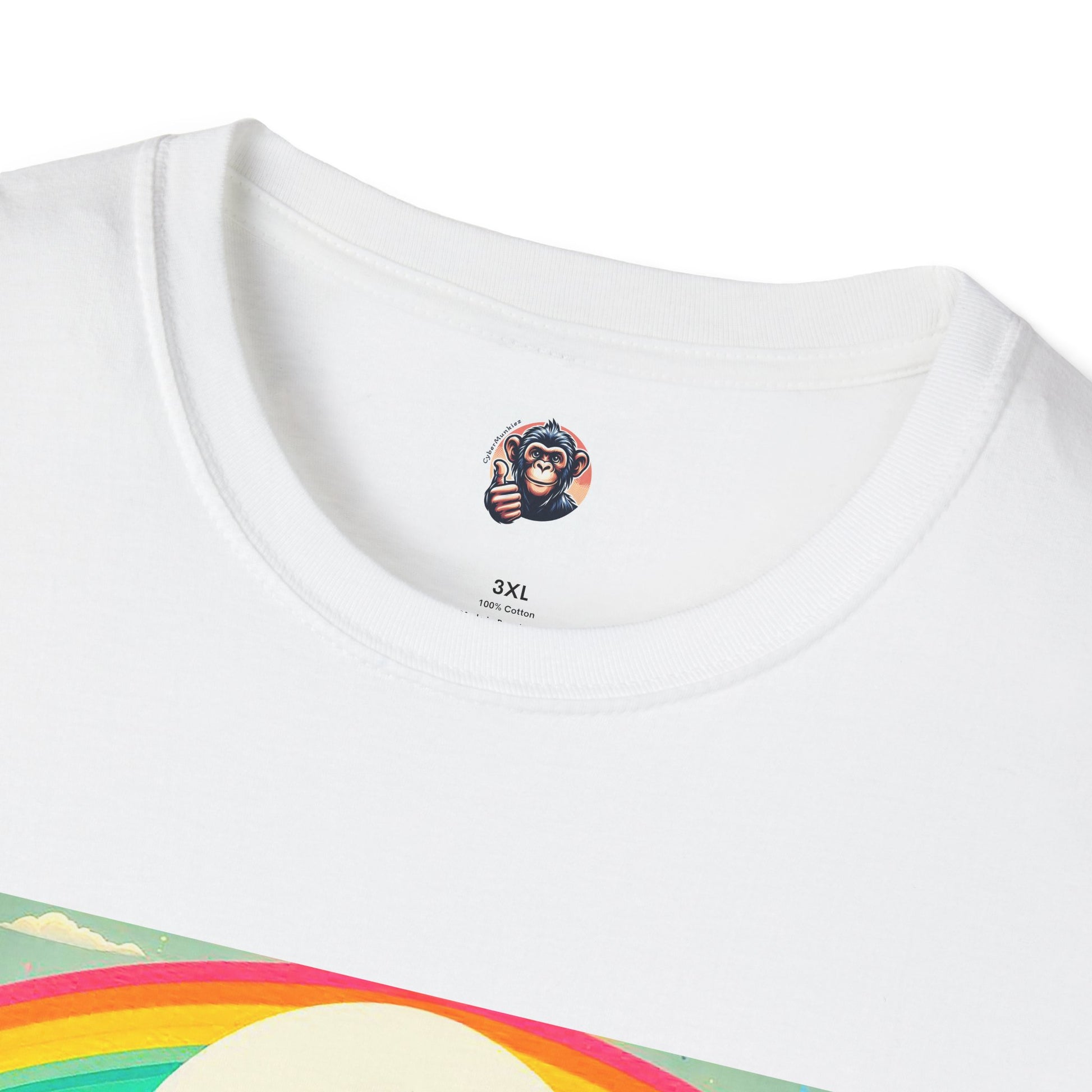Orangutans rainbow T-Shirt Printify
